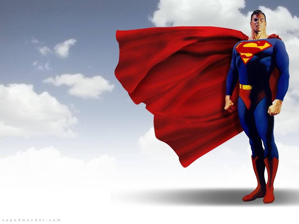 The Man of Steel in Action — 1024x768 wallpaper