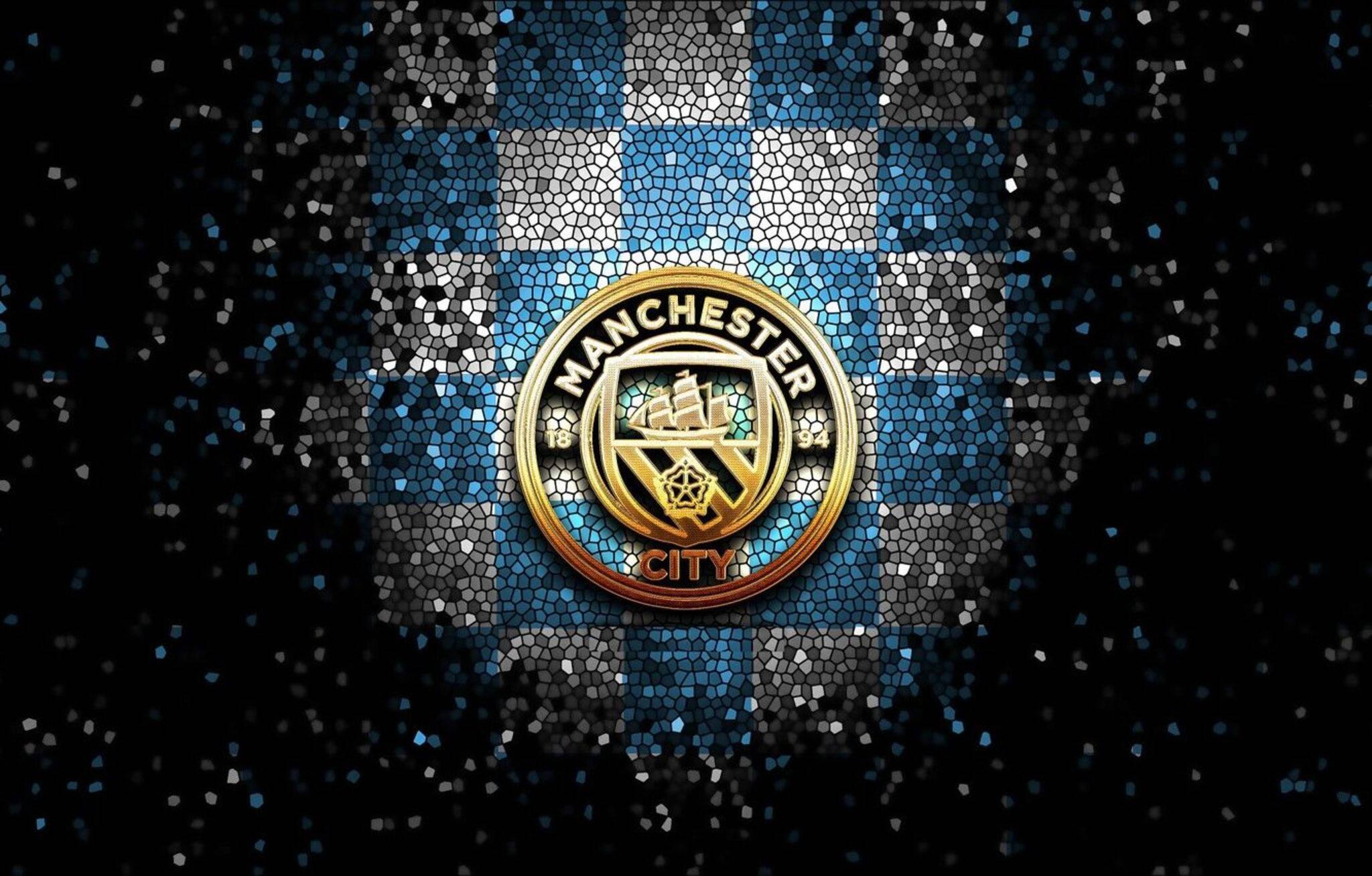 The Manchester City Logo Shines! — 2048x1307 wallpaper