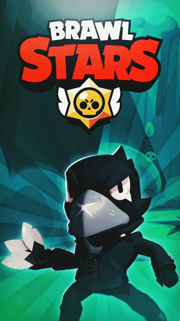 The menacing Crow from Brawl Stars — 720x1280 wallpaper