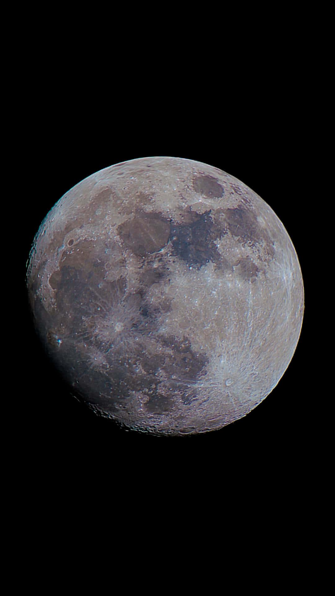 The Moon On Black Iphone — 1080x1920 wallpaper