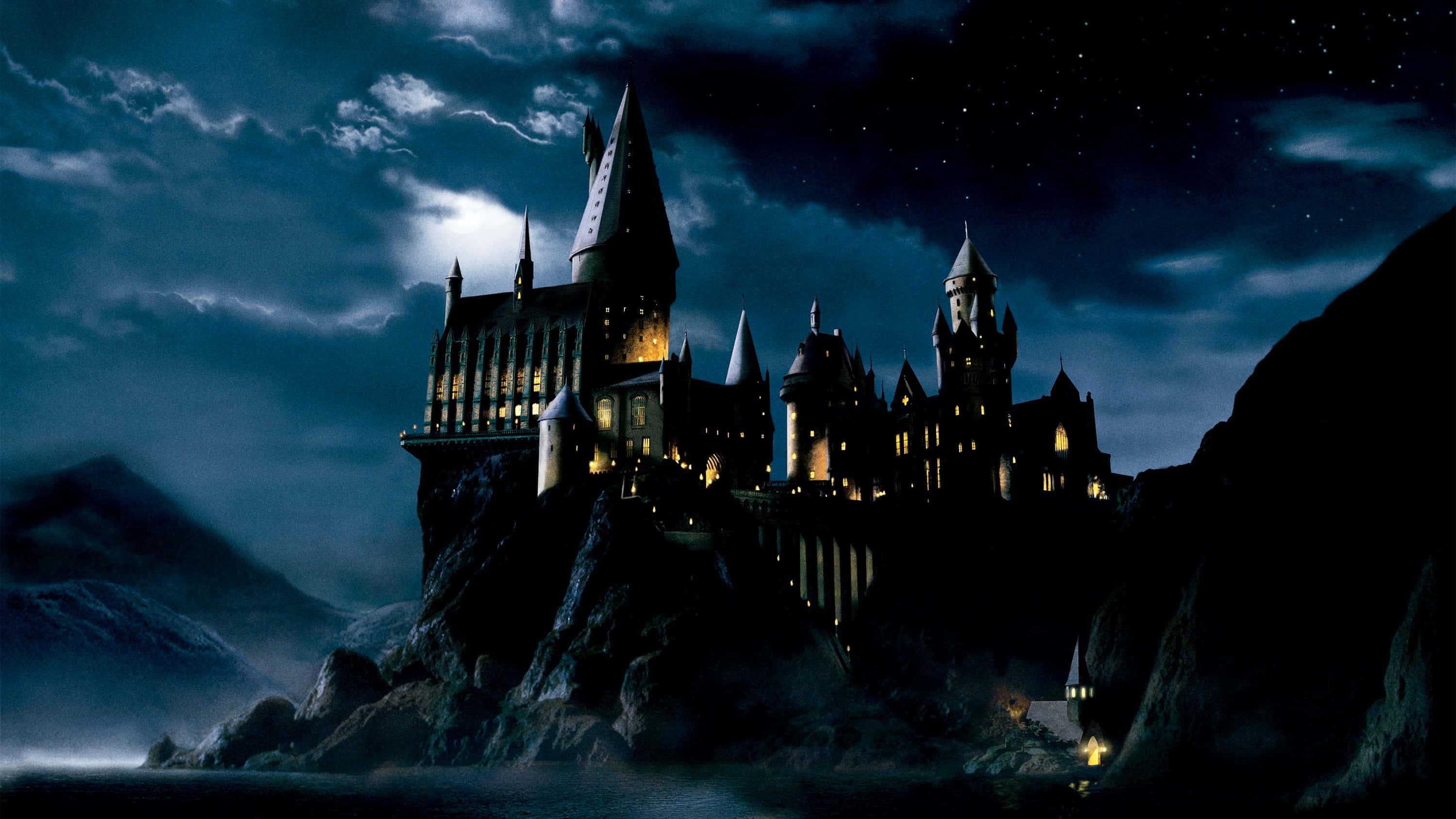 The Mystical Castle of Hogwarts — 3000x1688 wallpaper