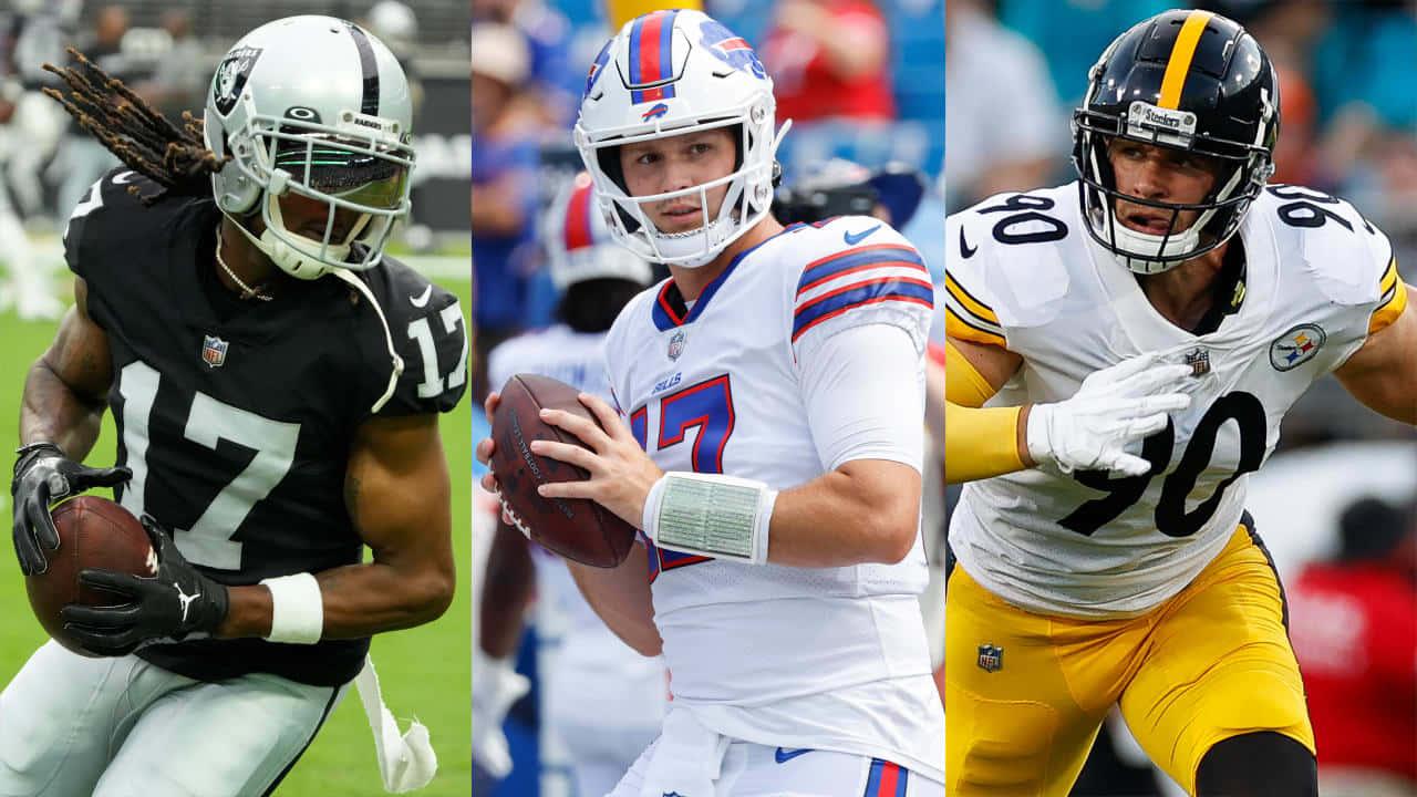 the nfl players are all playing football — 1280x720 wallpaper