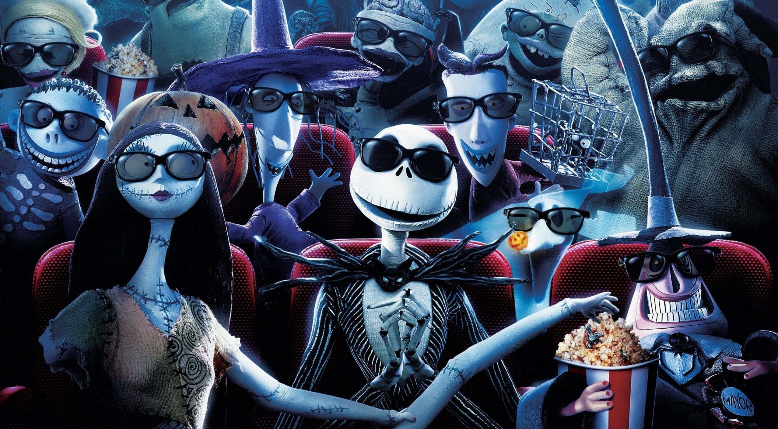 the nightmare before christmas movie poster — 2556x1411 wallpaper
