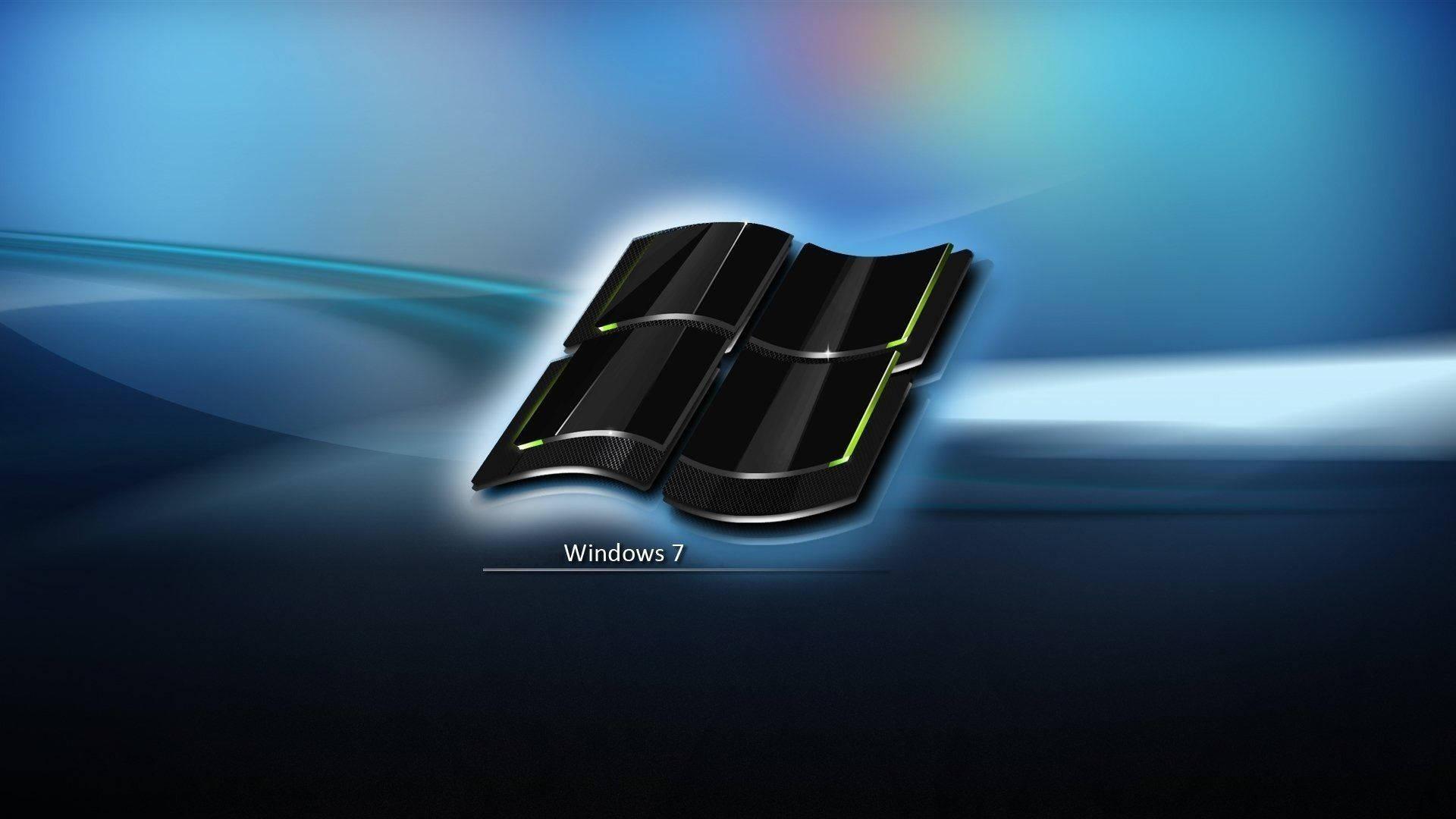 The Official Logo of Microsoft Windows 7 — 1920x1080 wallpaper