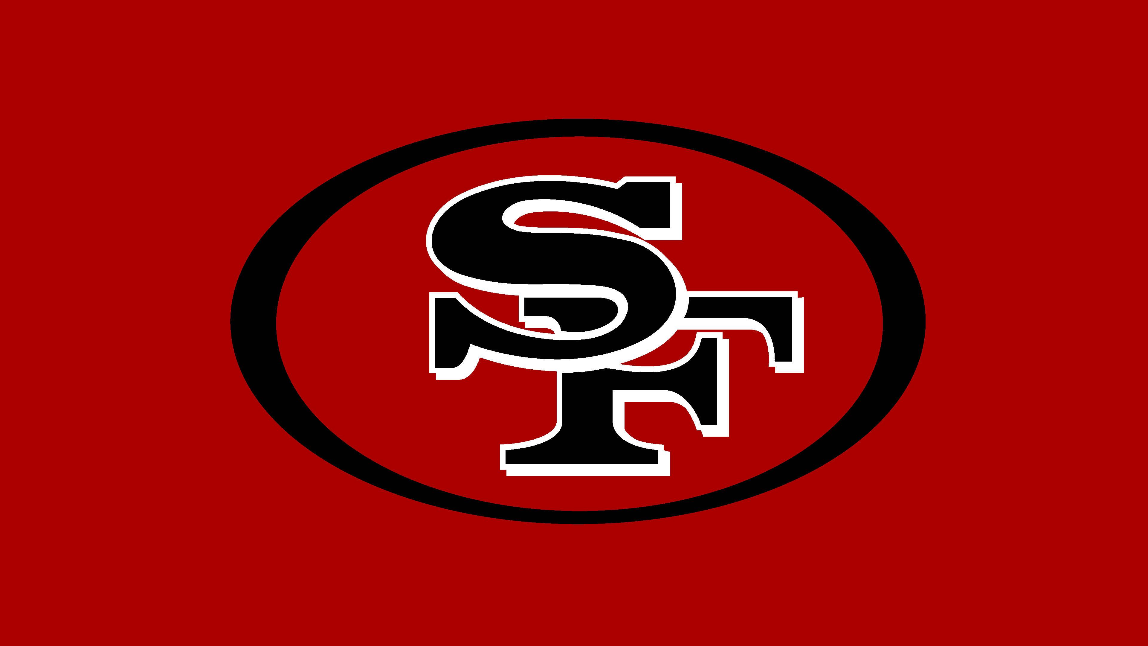 The Official Logo of the San Francisco 49ers — 3840x2160 wallpaper