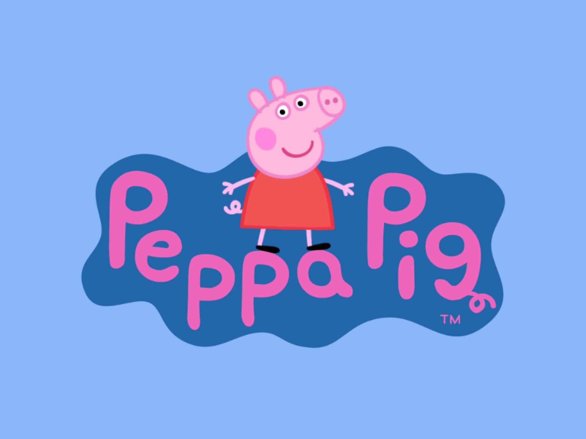 The official Peppa Pig logo. — 2048x1536 wallpaper