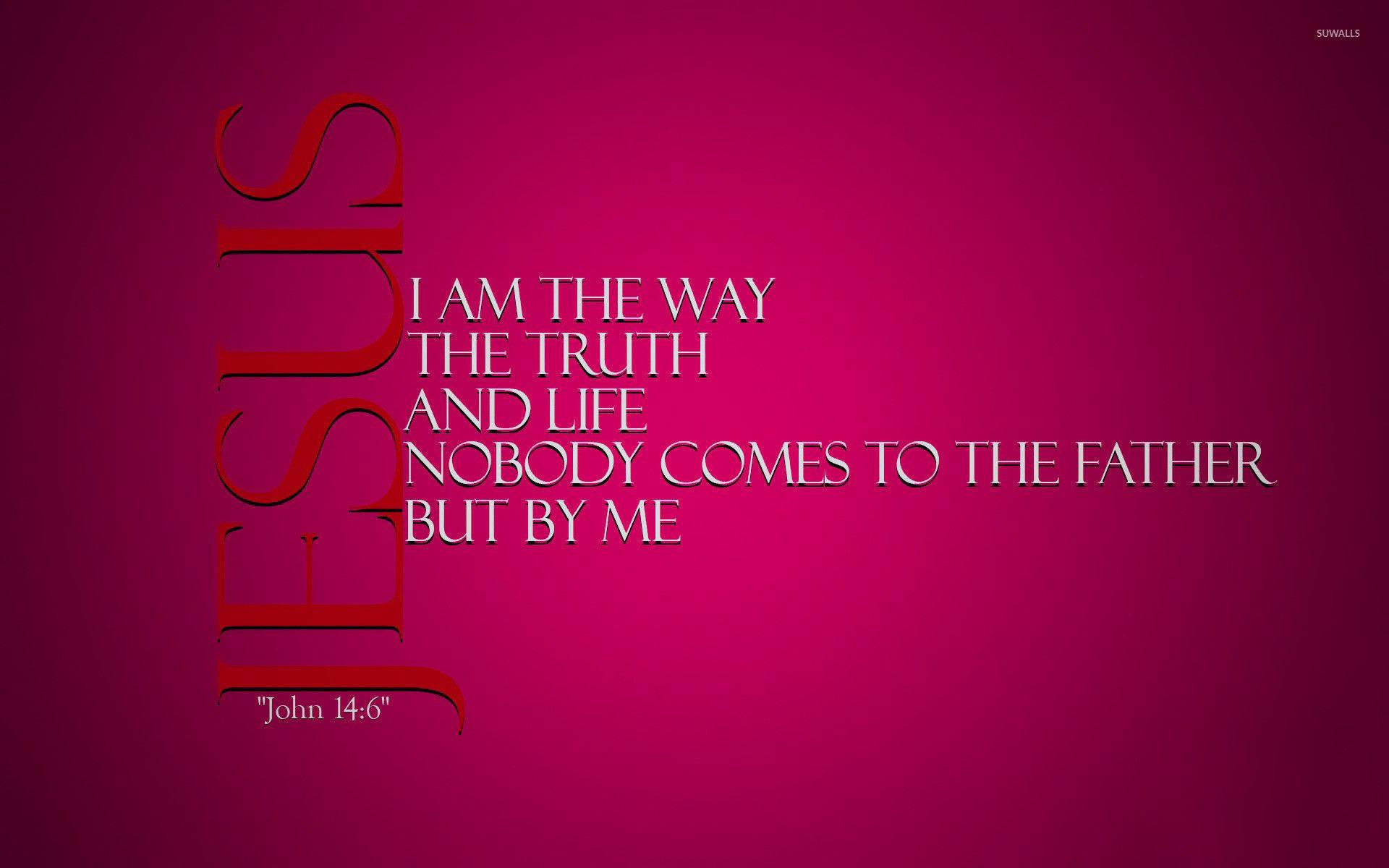 The only way to the Kingdom of Heaven is through Jesus — 1920x1200 wallpaper