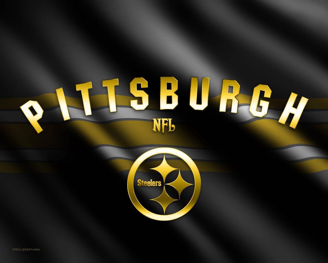 The Pittsburgh Steelers Take the Field — 1280x1024 wallpaper