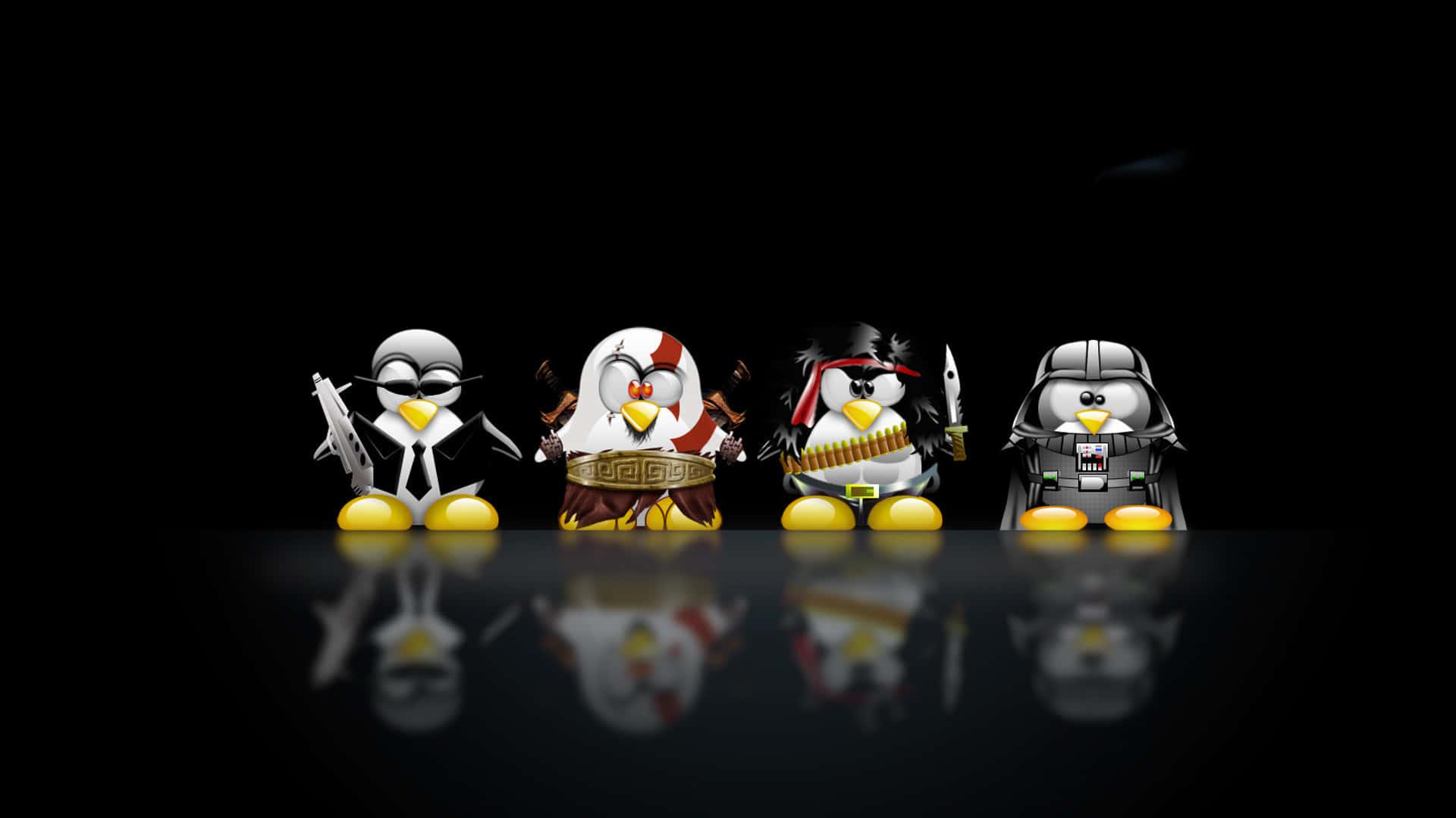 The power of Linux — 1920x1080 wallpaper