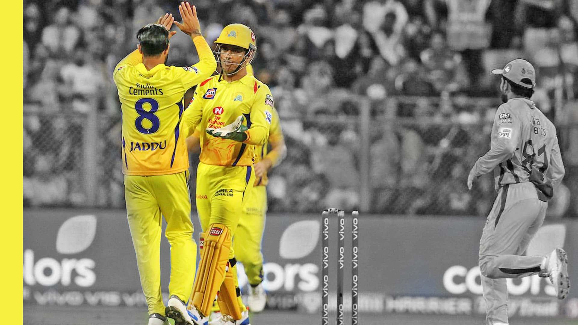 The Power of Yellow: CSK Team on Fire — 1920x1080 wallpaper