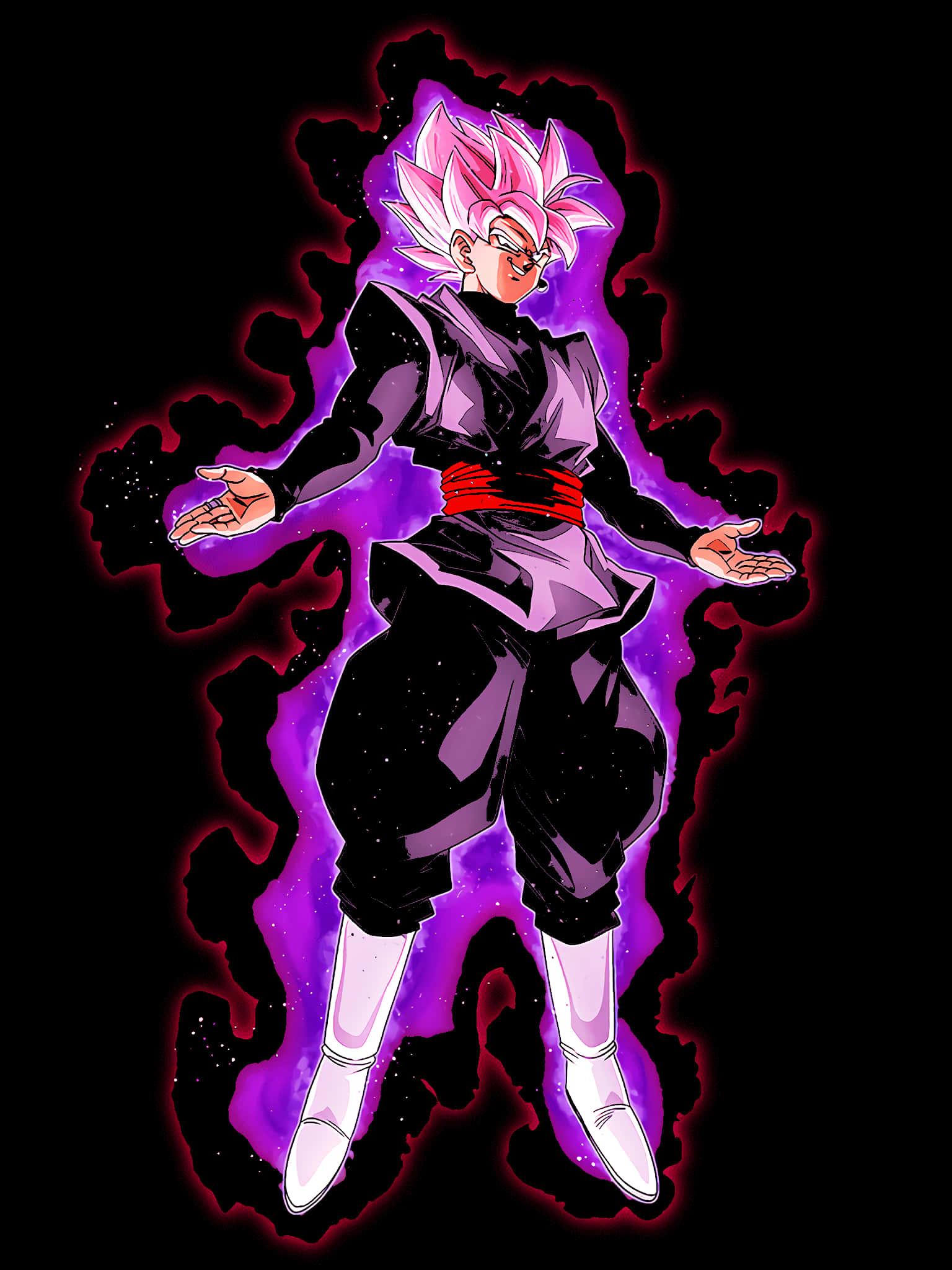 The powerful and mysterious "Goku Black" of Dragon Ball Super! — 1536x2048 wallpaper
