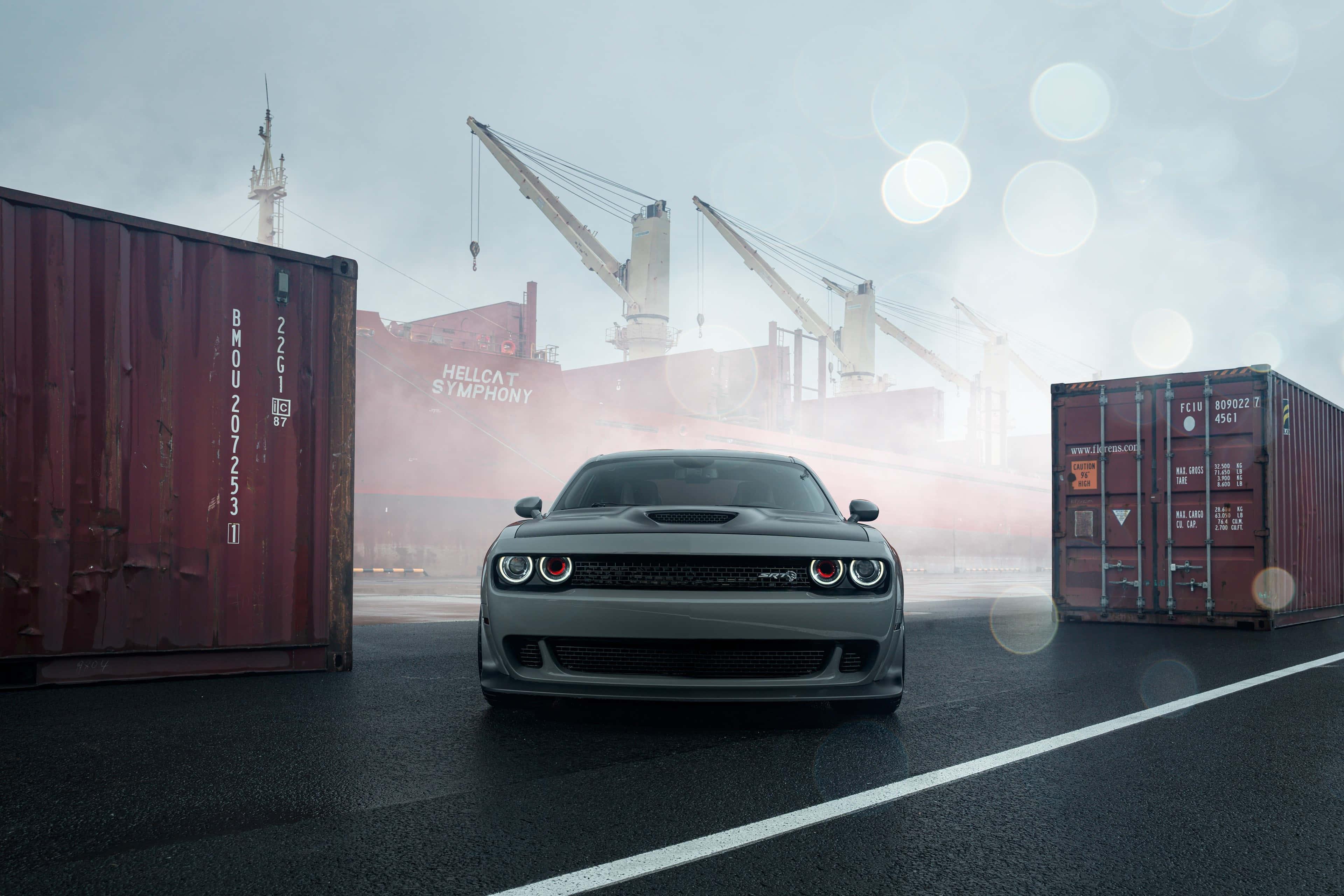 The Powerful Dodge Challenger 4k — 3840x2560 wallpaper