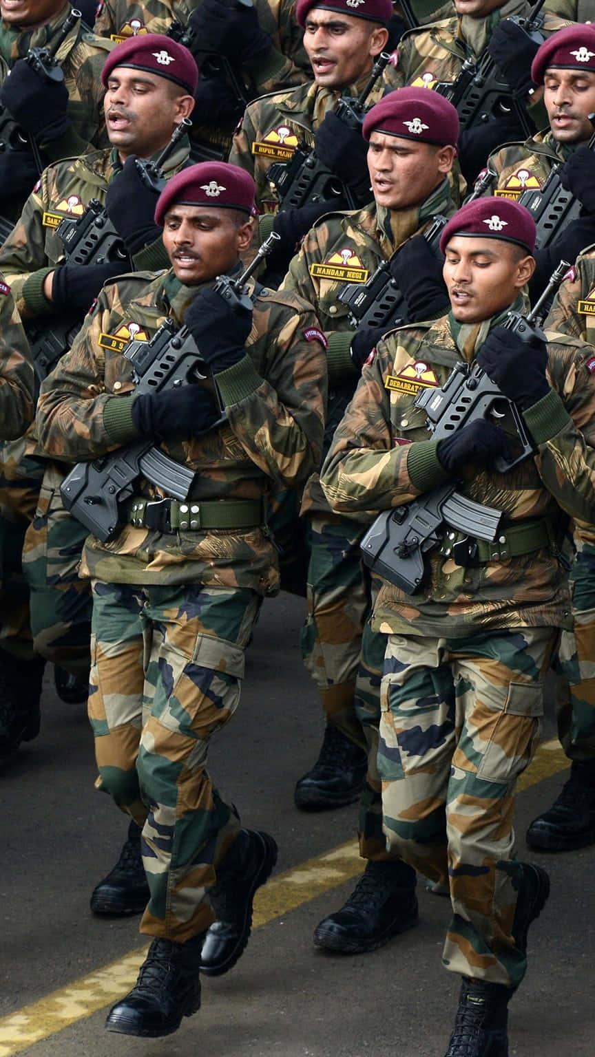 The pride and courage of India - Indian Army — 864x1536 wallpaper