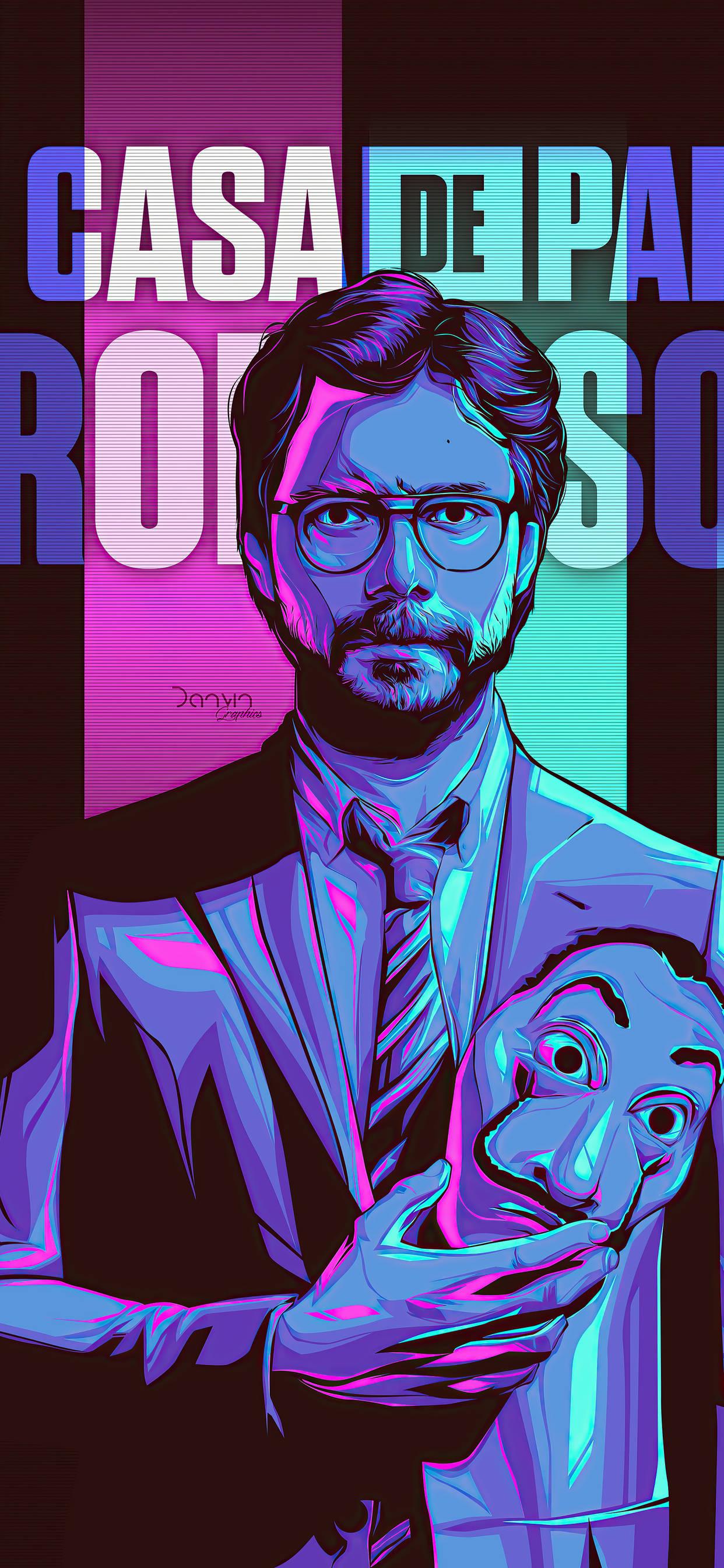 The Professor iPhone 11 — 1242x2688 wallpaper