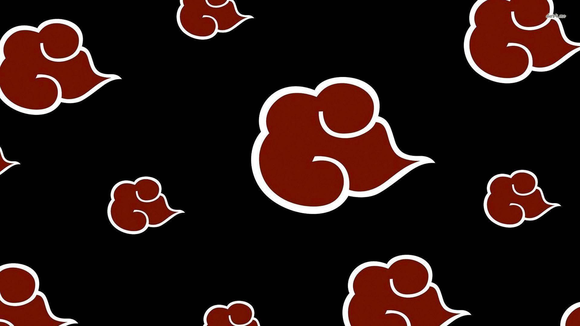 The red clouds of Akatsuki stand tall — 1920x1080 wallpaper