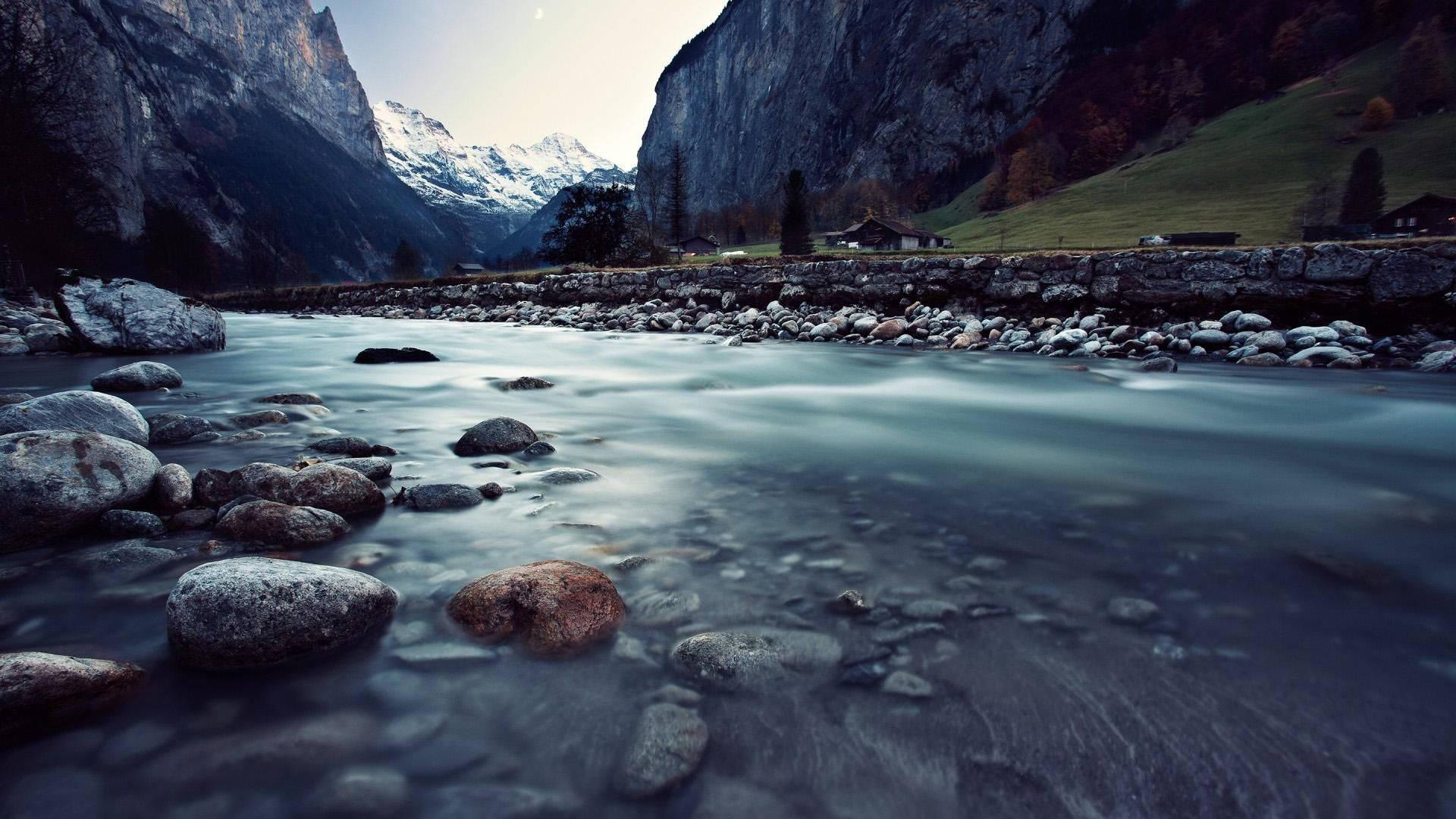 The Rocky, Refreshing Stream — 1920x1080 wallpaper