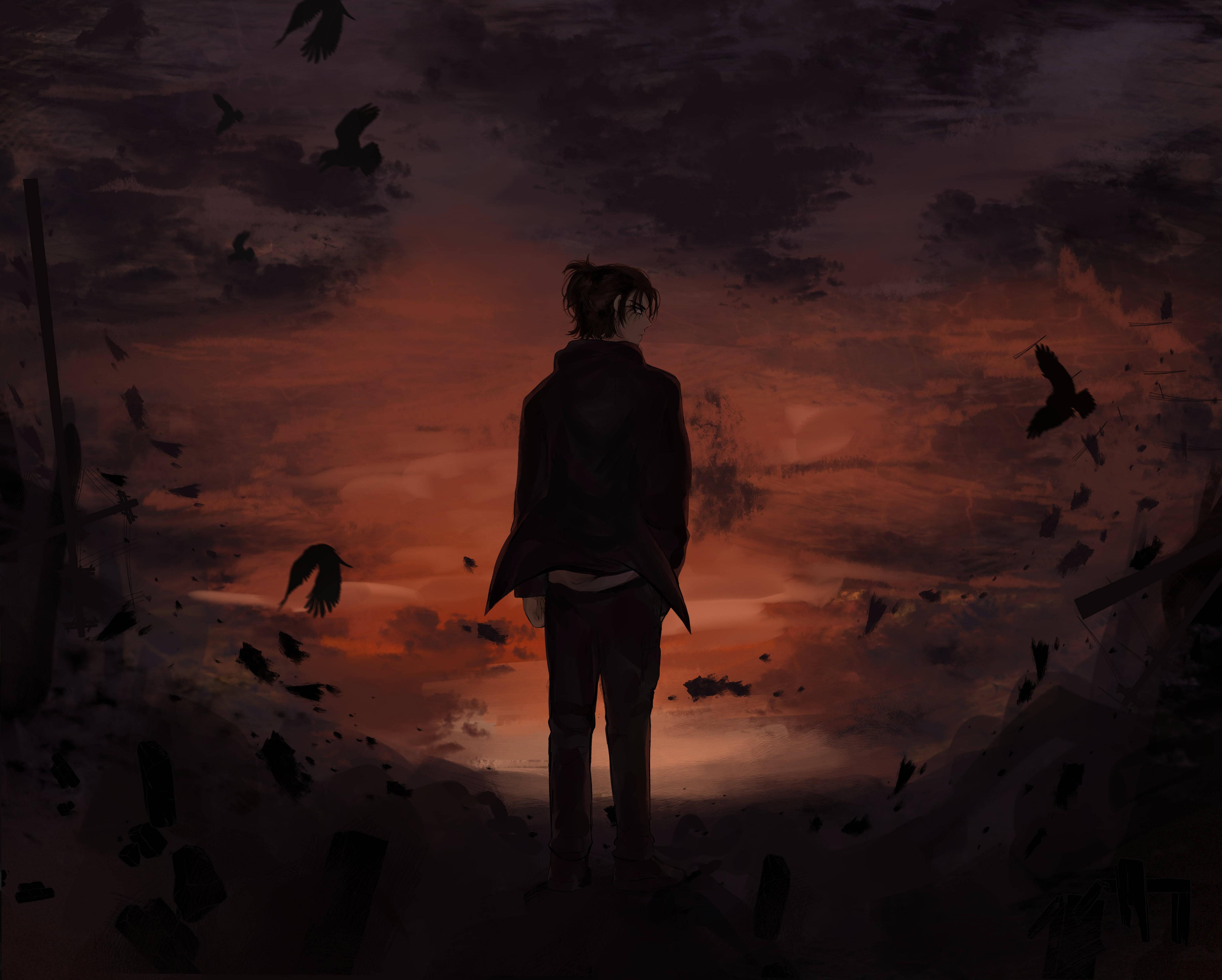 The Rumbling By Eren Yeager — 4808x3858 wallpaper