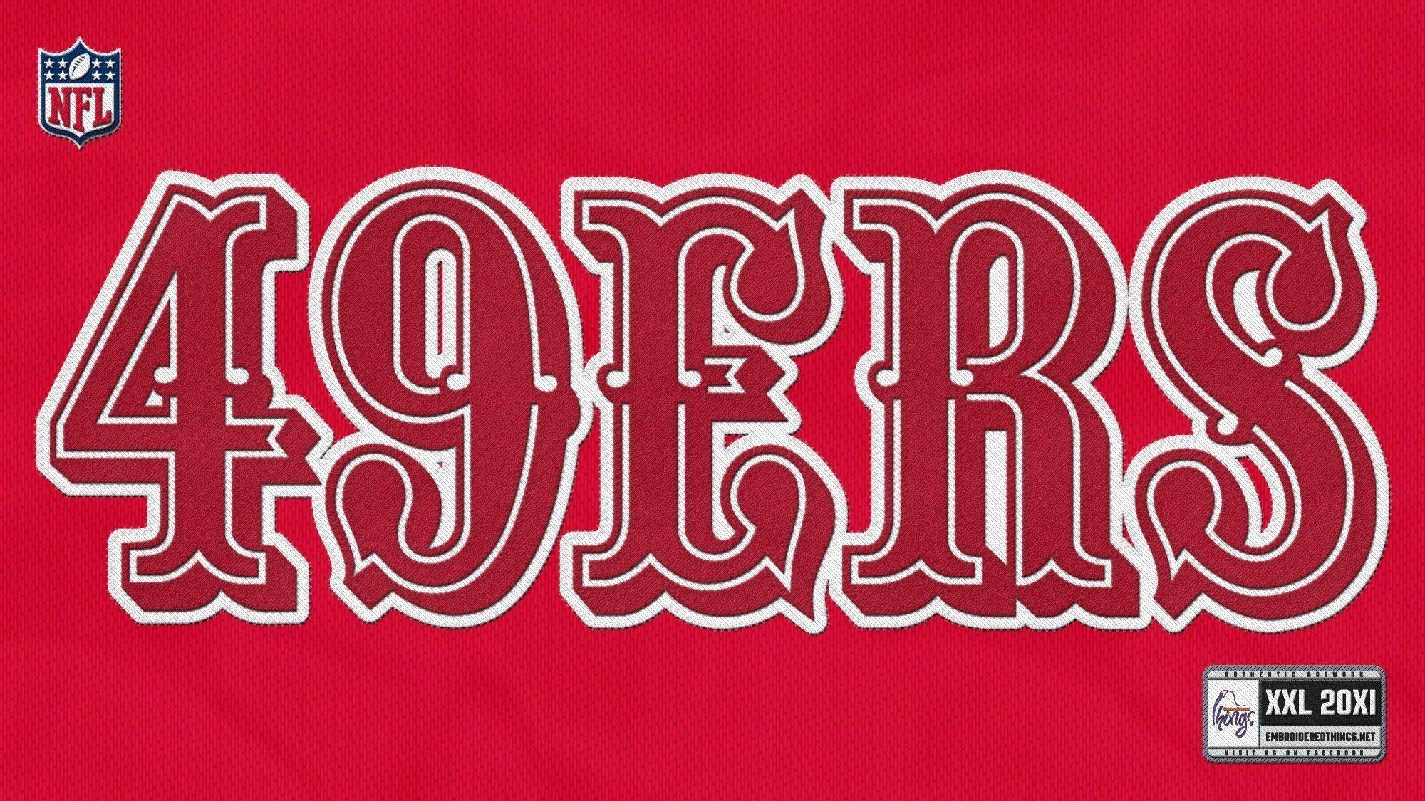 The San Francisco 49ers Logo — 2000x1125 wallpaper
