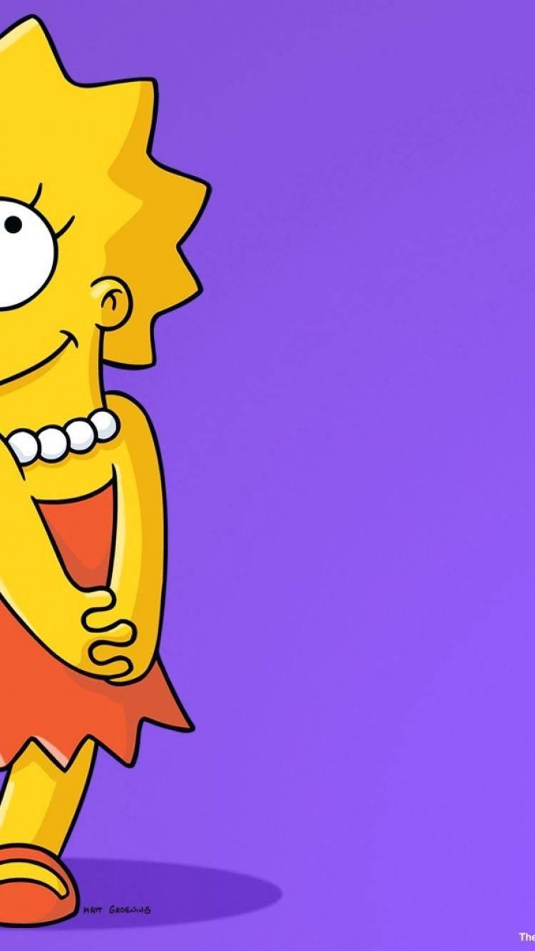 The Simpsons Lisa Simpson — 750x1334 wallpaper
