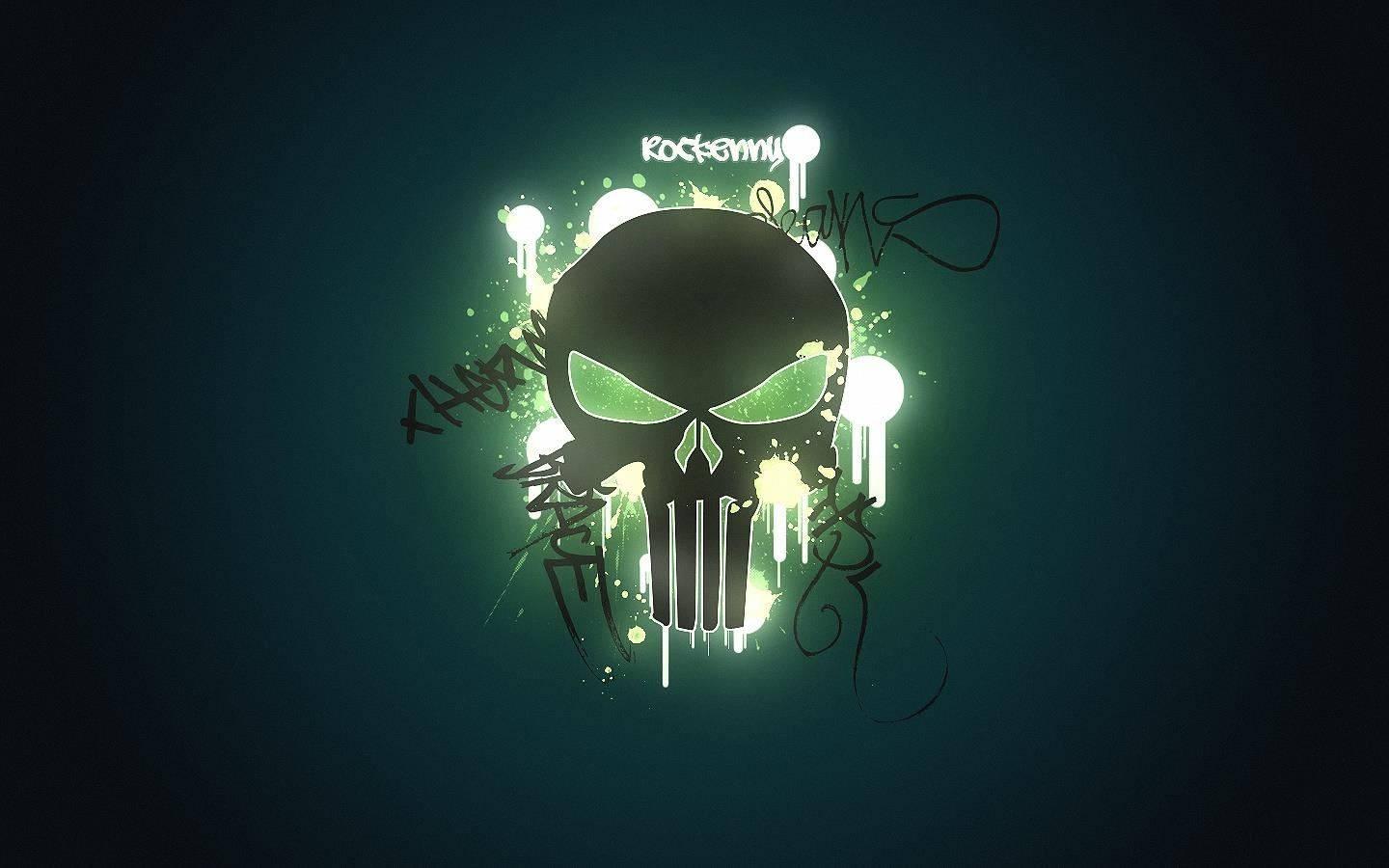 The skull of a hacker — 1440x900 wallpaper