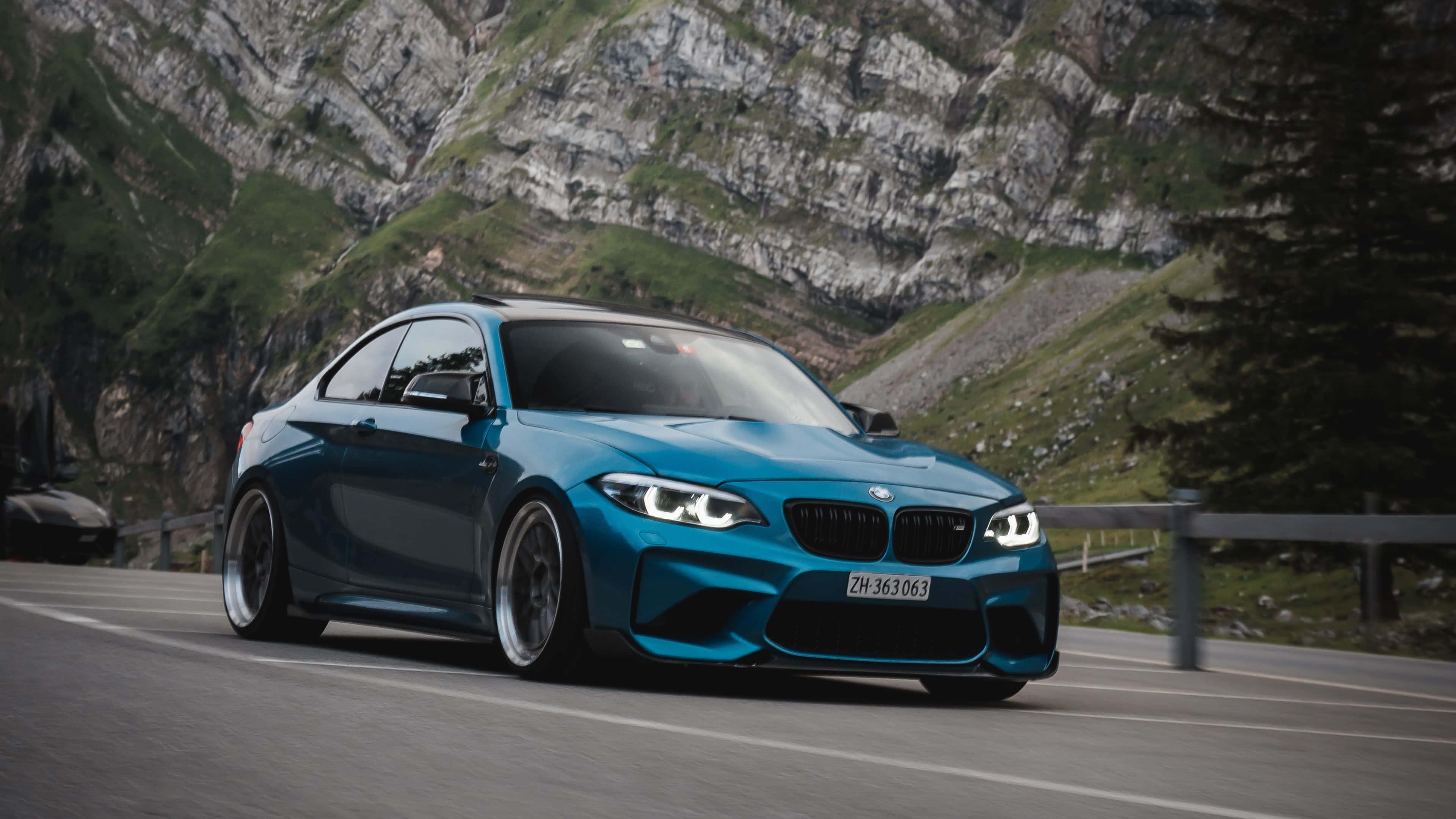 The sleek and modern BMW equipped with 4K technology. — 3840x2160 wallpaper