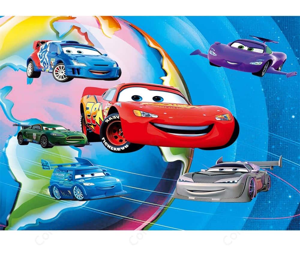 The Speedy Lightning McQueen Racing To Victory — 1000x910 wallpaper