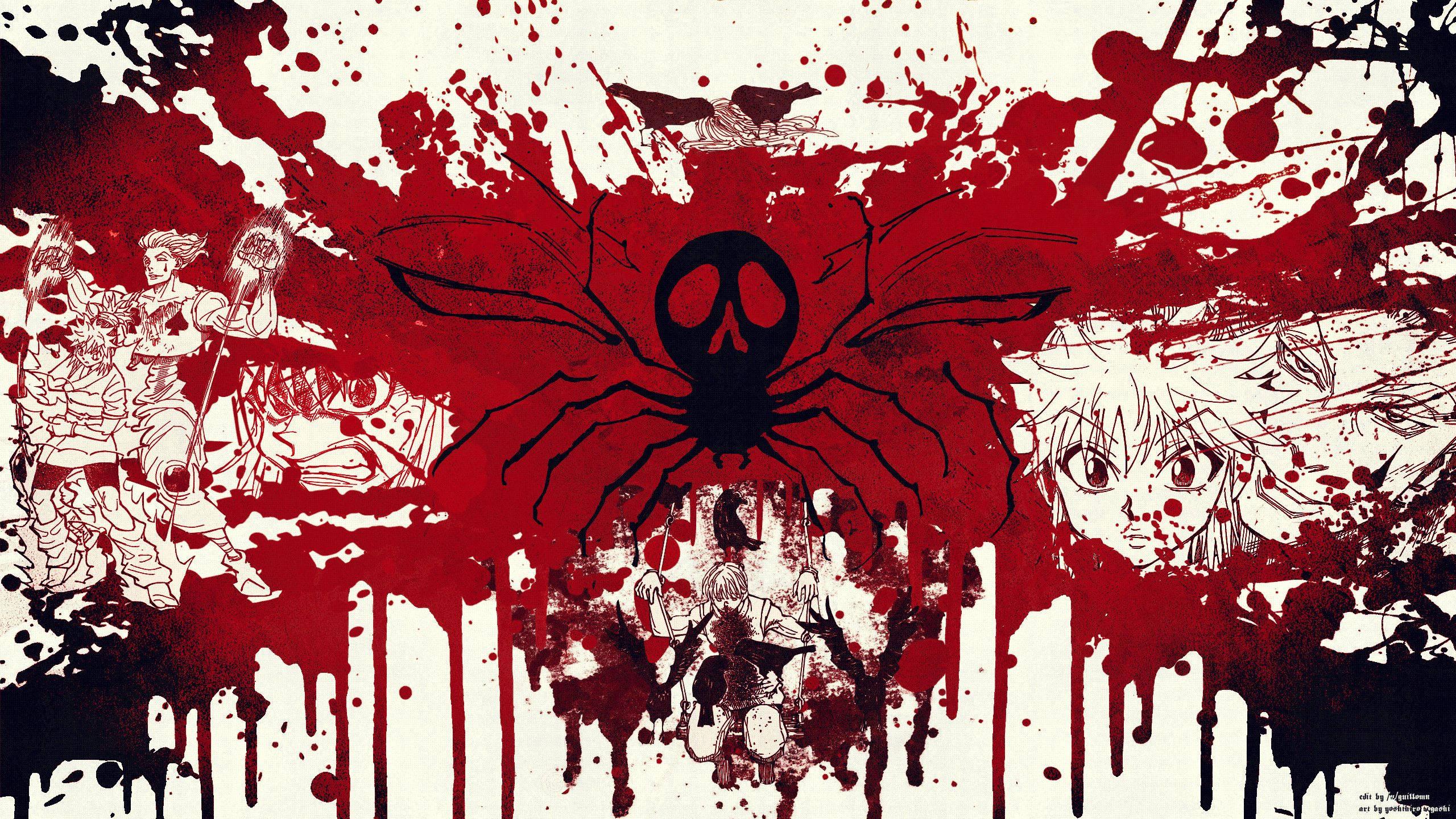 The Spider Phantom Troupe from Hunter X Hunter — 2560x1440 wallpaper