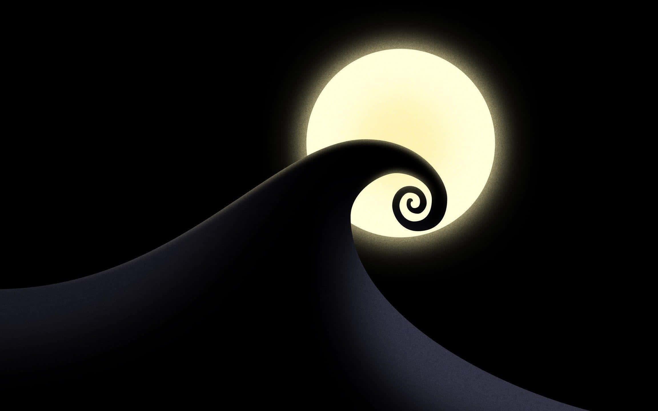 The spooky world of Tim Burton's "Nightmare Before Christmas" — 2304x1440 wallpaper
