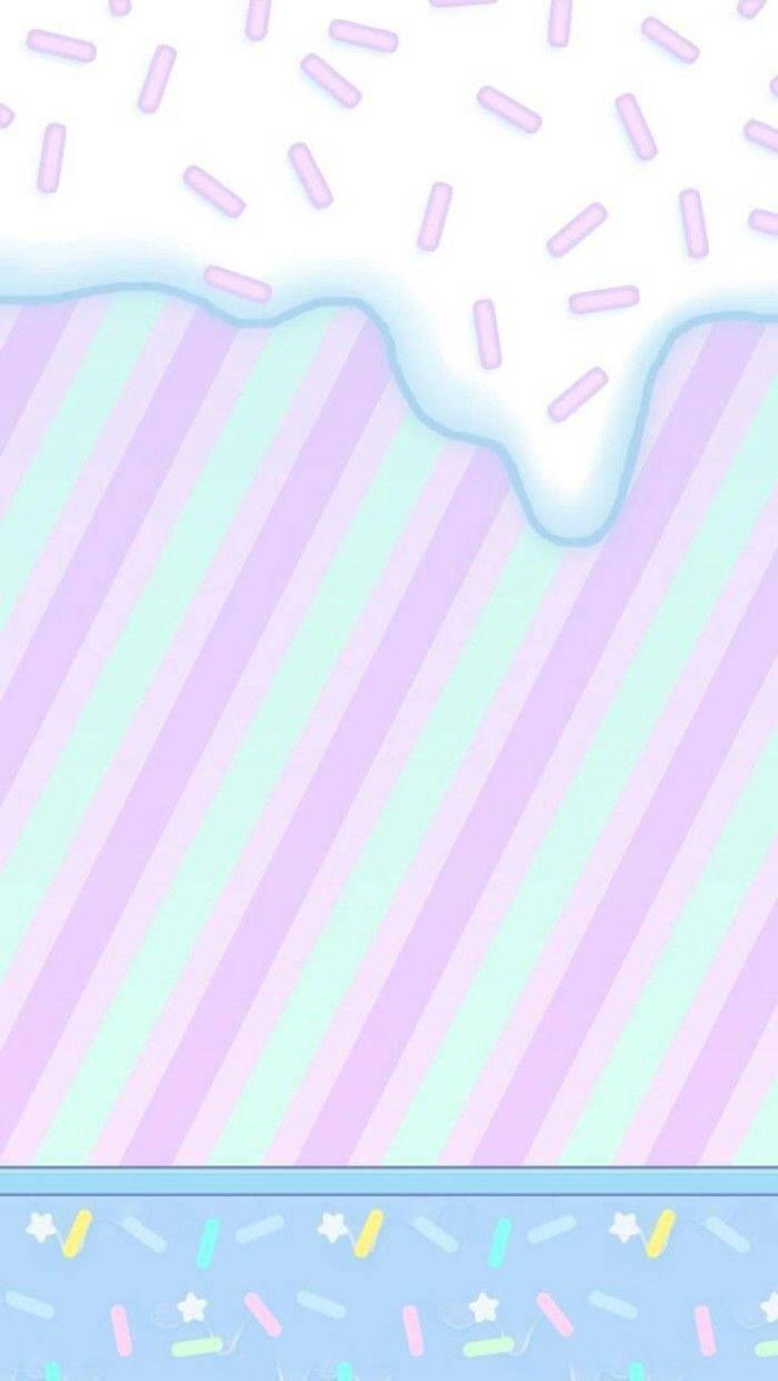 The Sweetest Kawaii Ice Cream Art — 700x1243 wallpaper