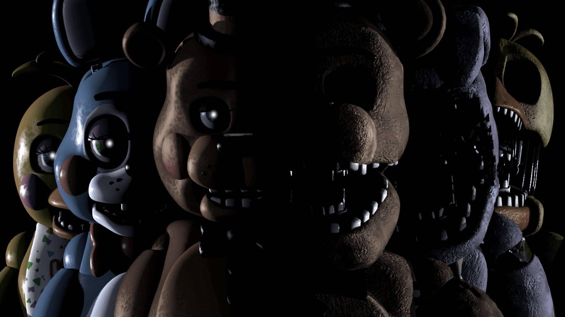 The Terror of Fnaf Toy Nightmare — 1920x1080 wallpaper