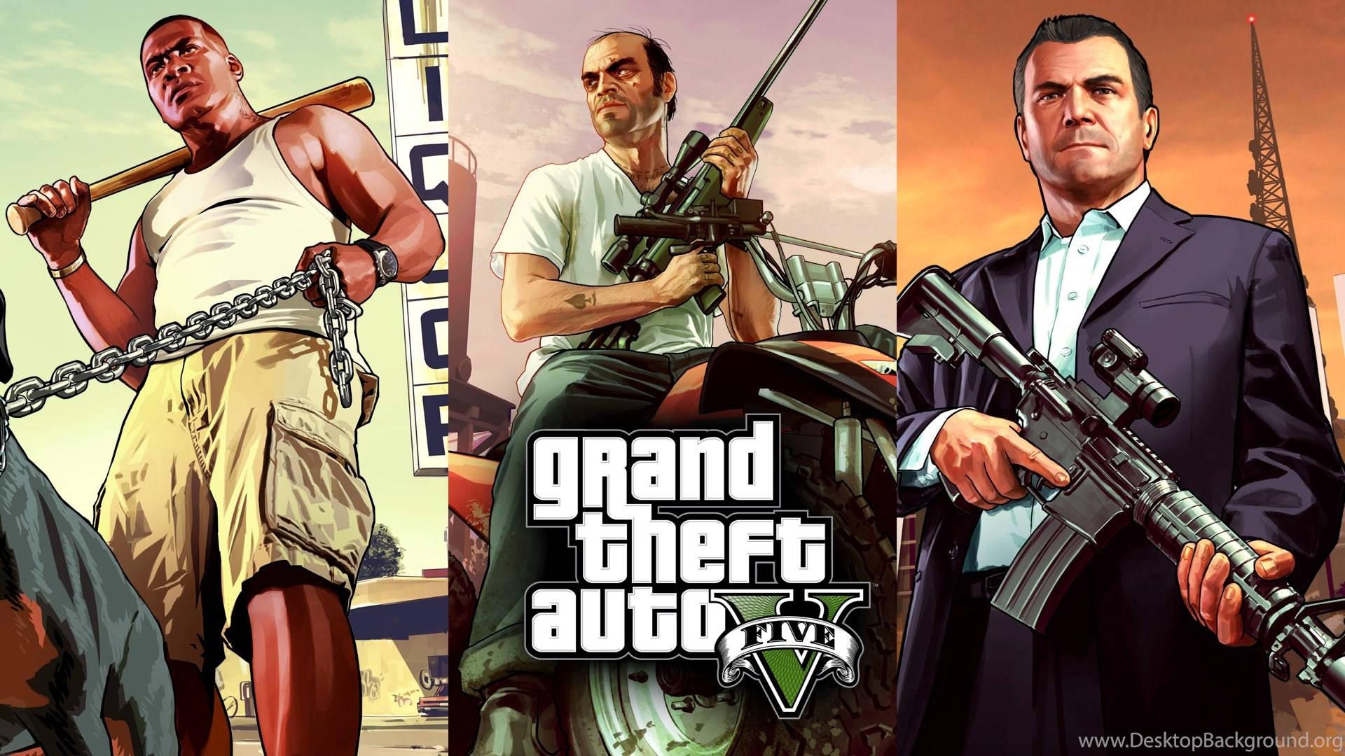 The Trio Of GTA 5 — 1920x1080 wallpaper