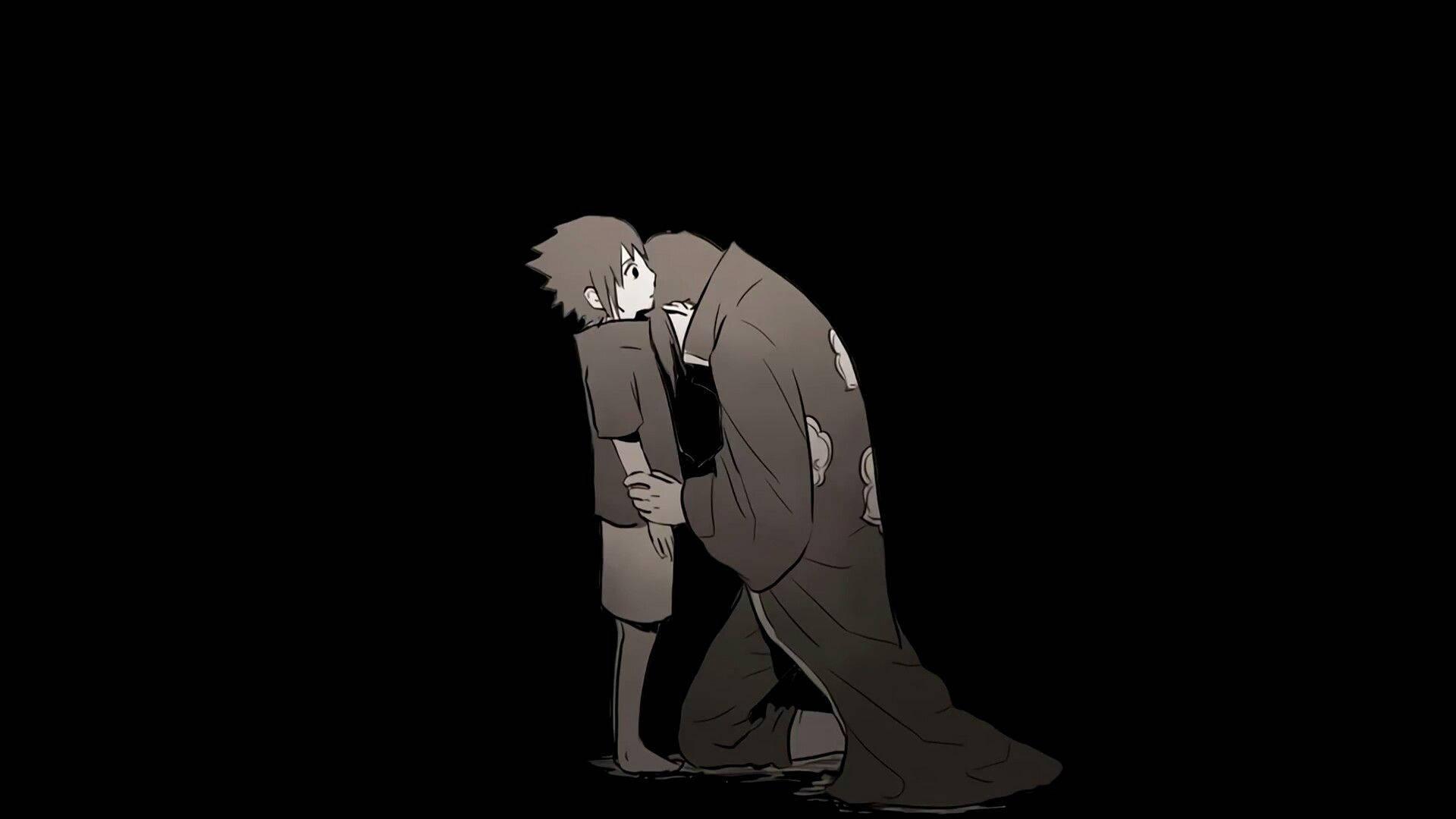 The Uchiha Brothers - Sasuke and Itachi Sharing a Moment