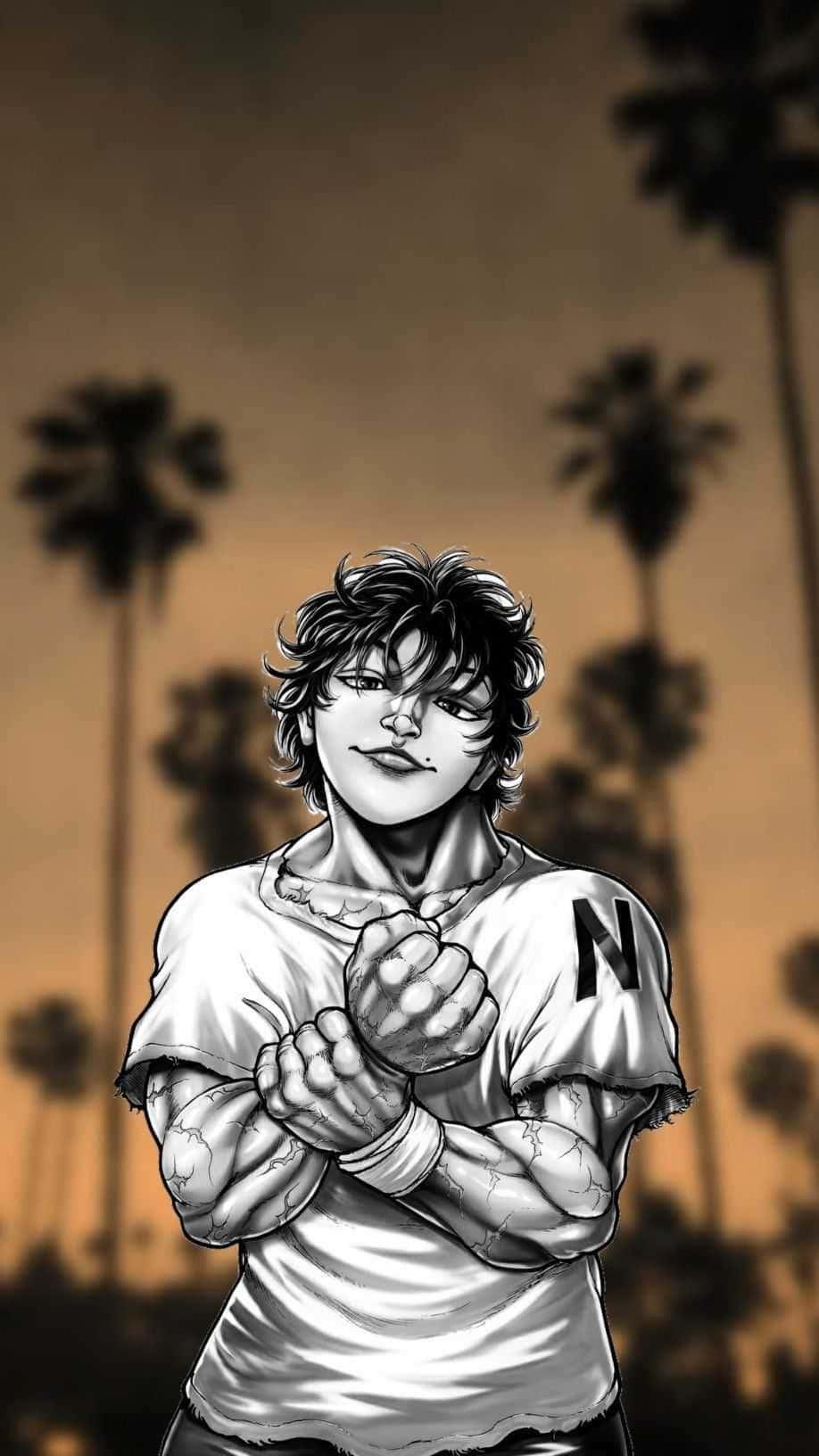 The Undefeated Baki Hanma — 918x1632 wallpaper