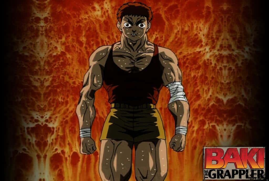 The undefeated Baki Hanma proving his strength and resilience. — 1024x689 wallpaper