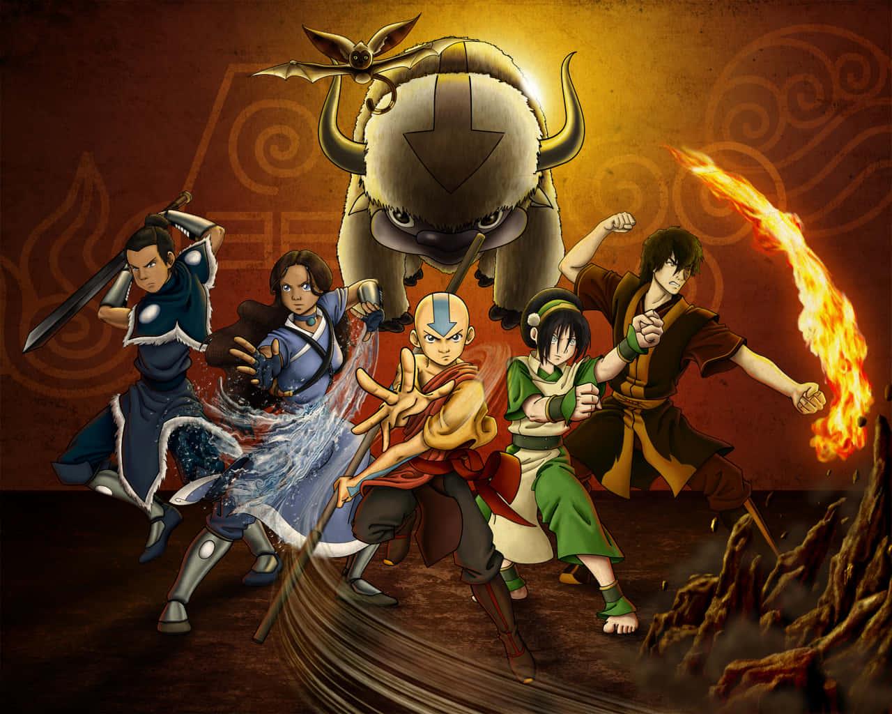 The World of Avatar: The Last Airbender — 1280x1024 wallpaper