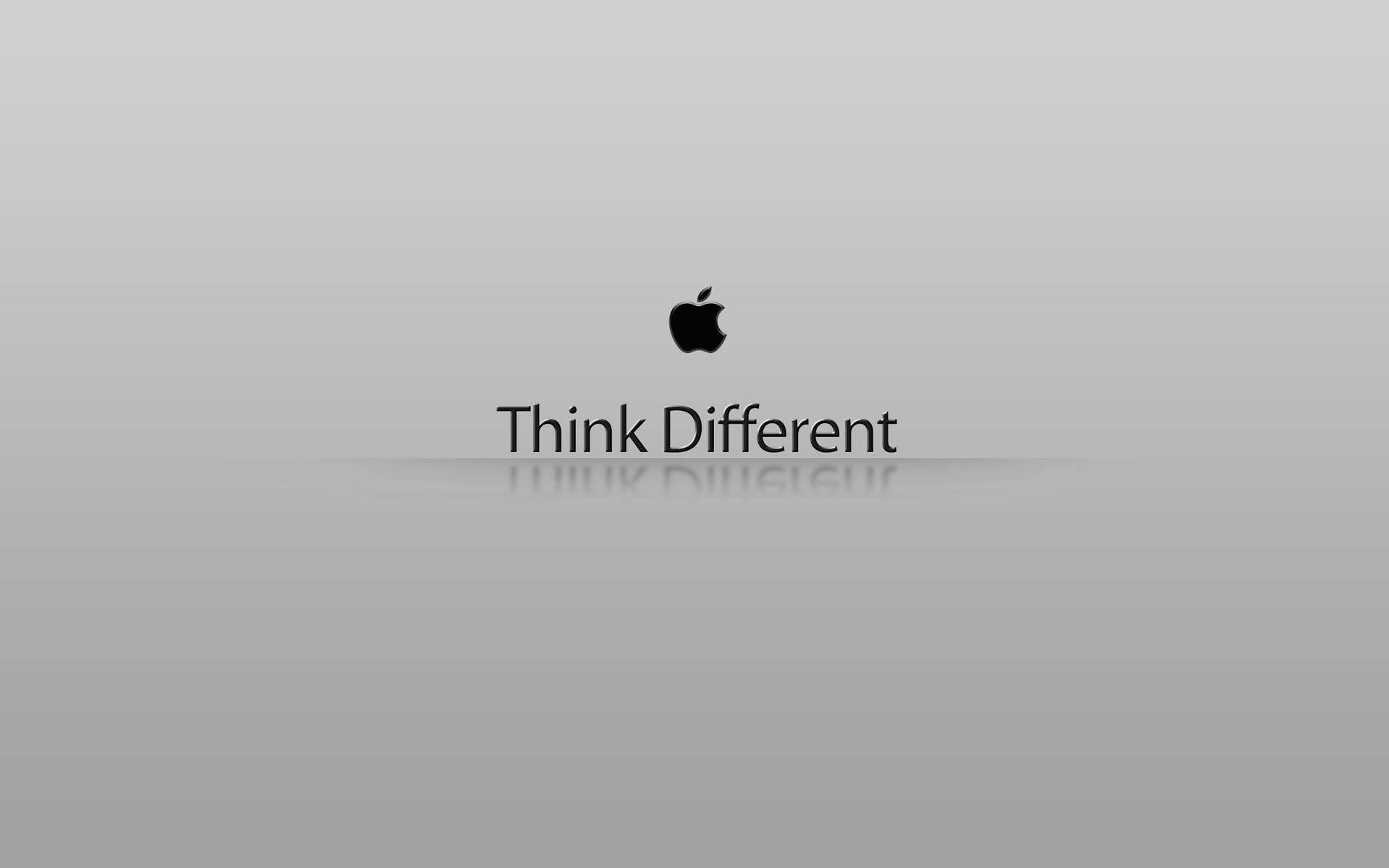 Think Different with Apple — 1920x1200 wallpaper
