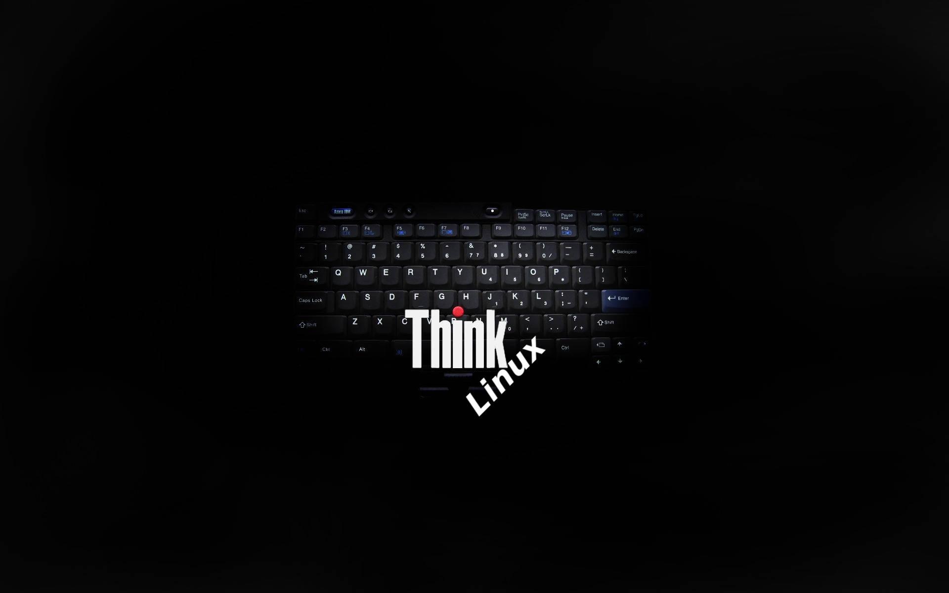 ThinkPad Linux Gaming Keyboard HD — 1920x1200 wallpaper