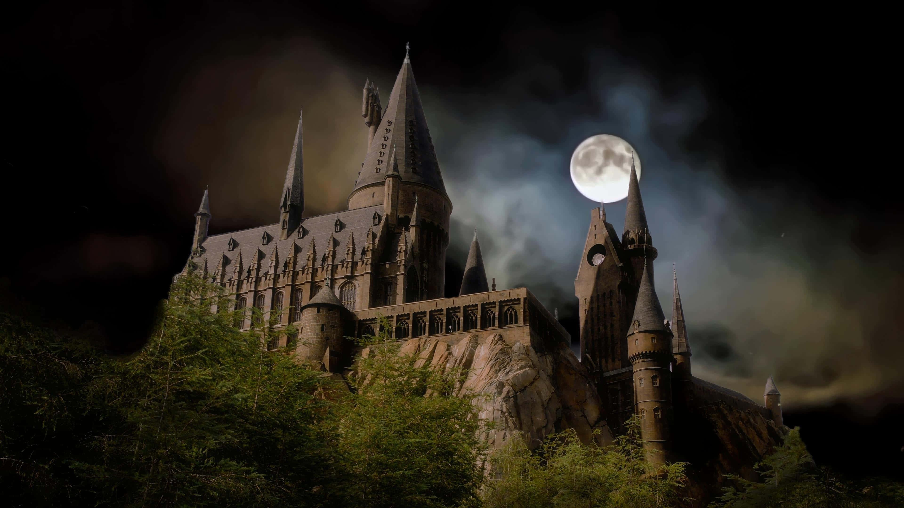 This is Hogwarts, a powerful place of learning, friendship, and magic. — 3840x2160 wallpaper