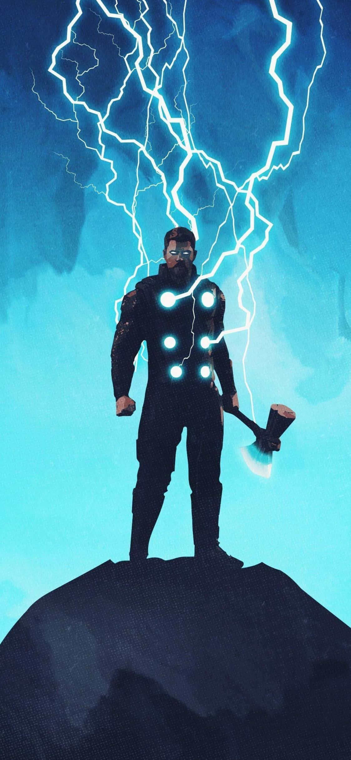 Thor: God of Thunder — 1125x2436 wallpaper
