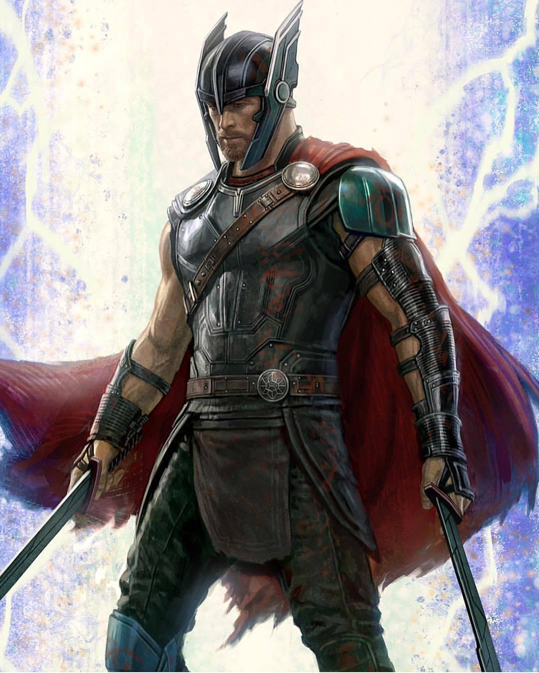 Thor, Norse God of Thunder, Gear up for Battle — 1080x1349 wallpaper