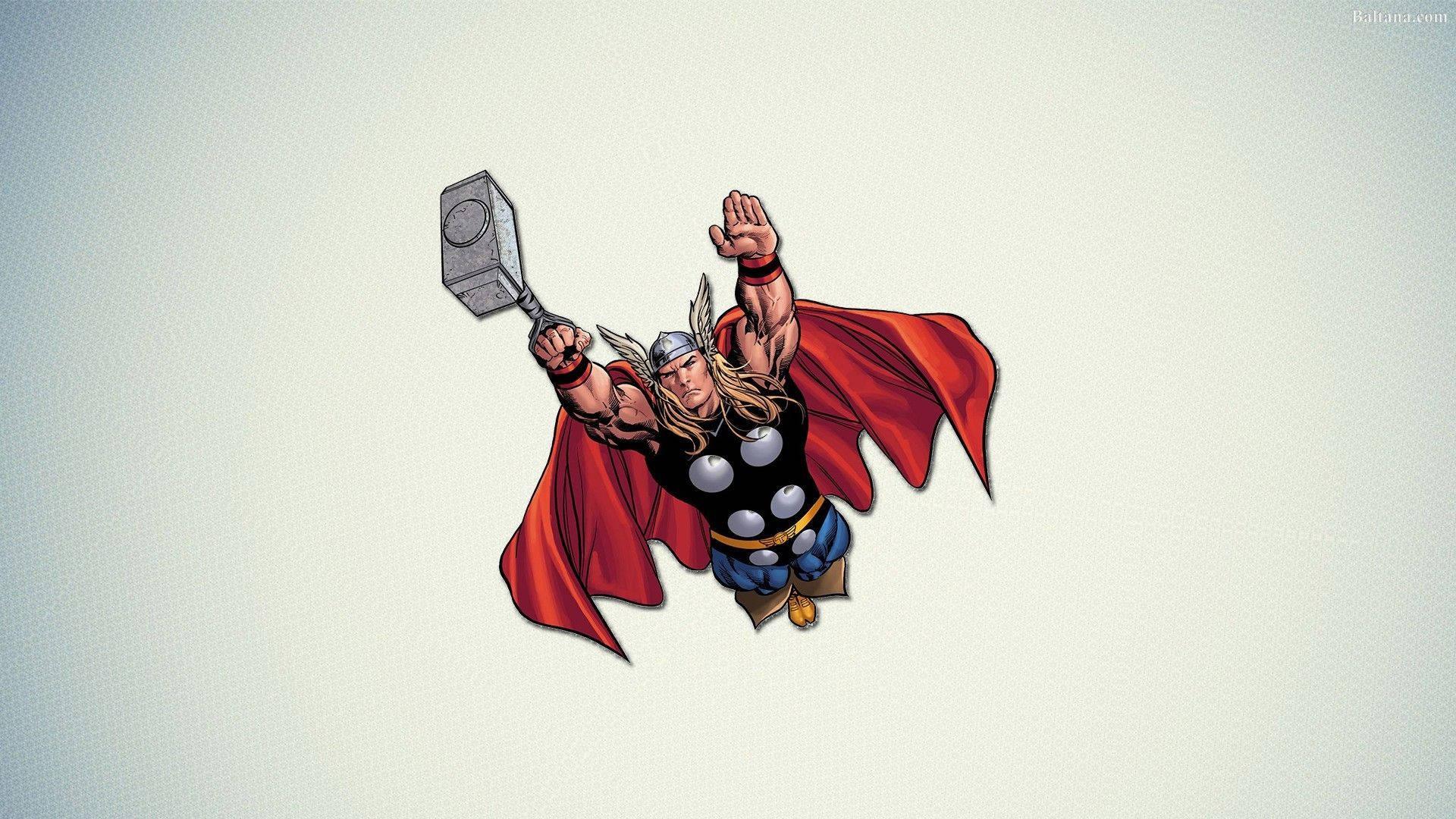 Thor soars through the heavens — 1920x1080 wallpaper