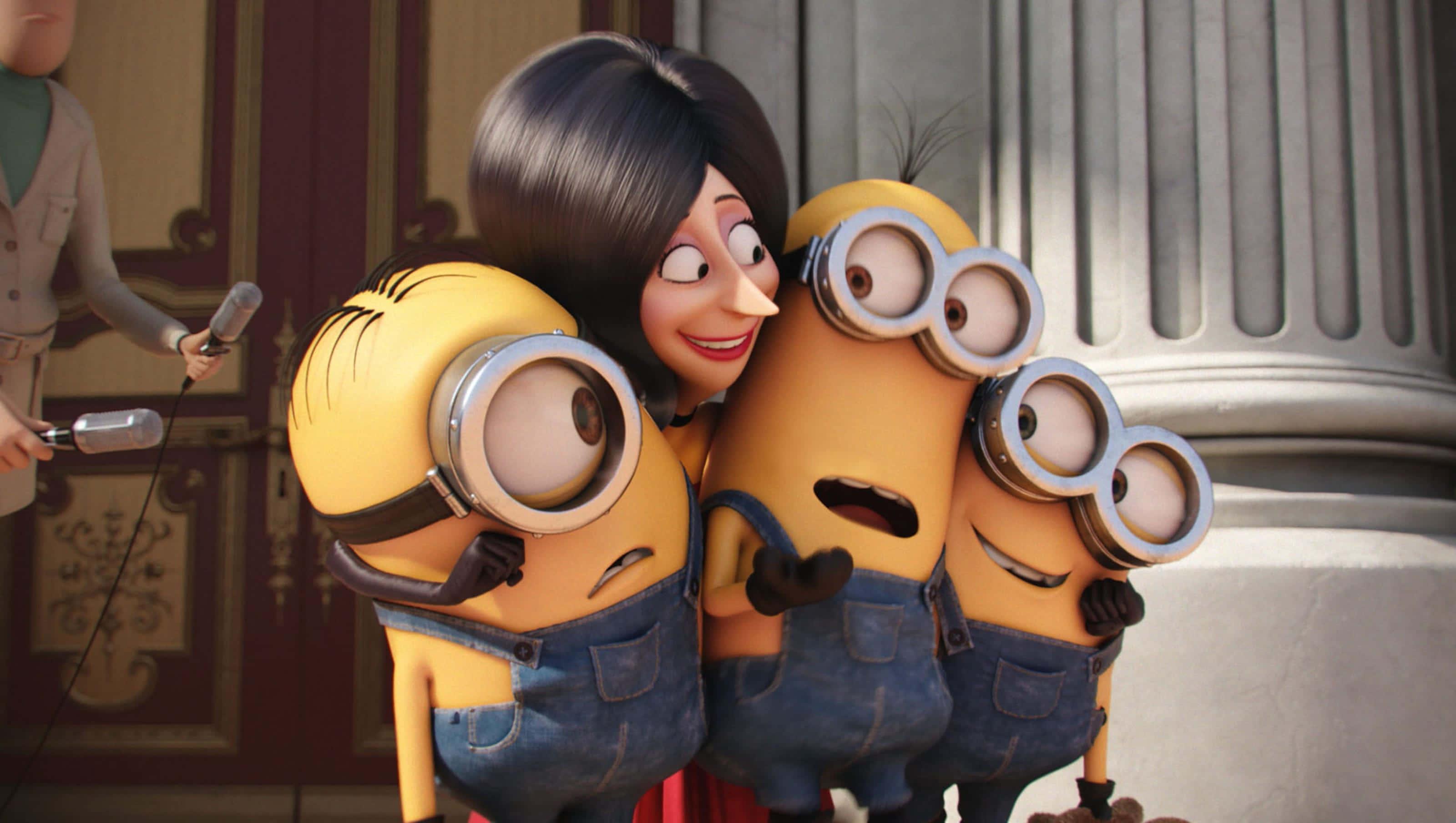 Three Fiercely Loyal Minions — 3200x1808 wallpaper