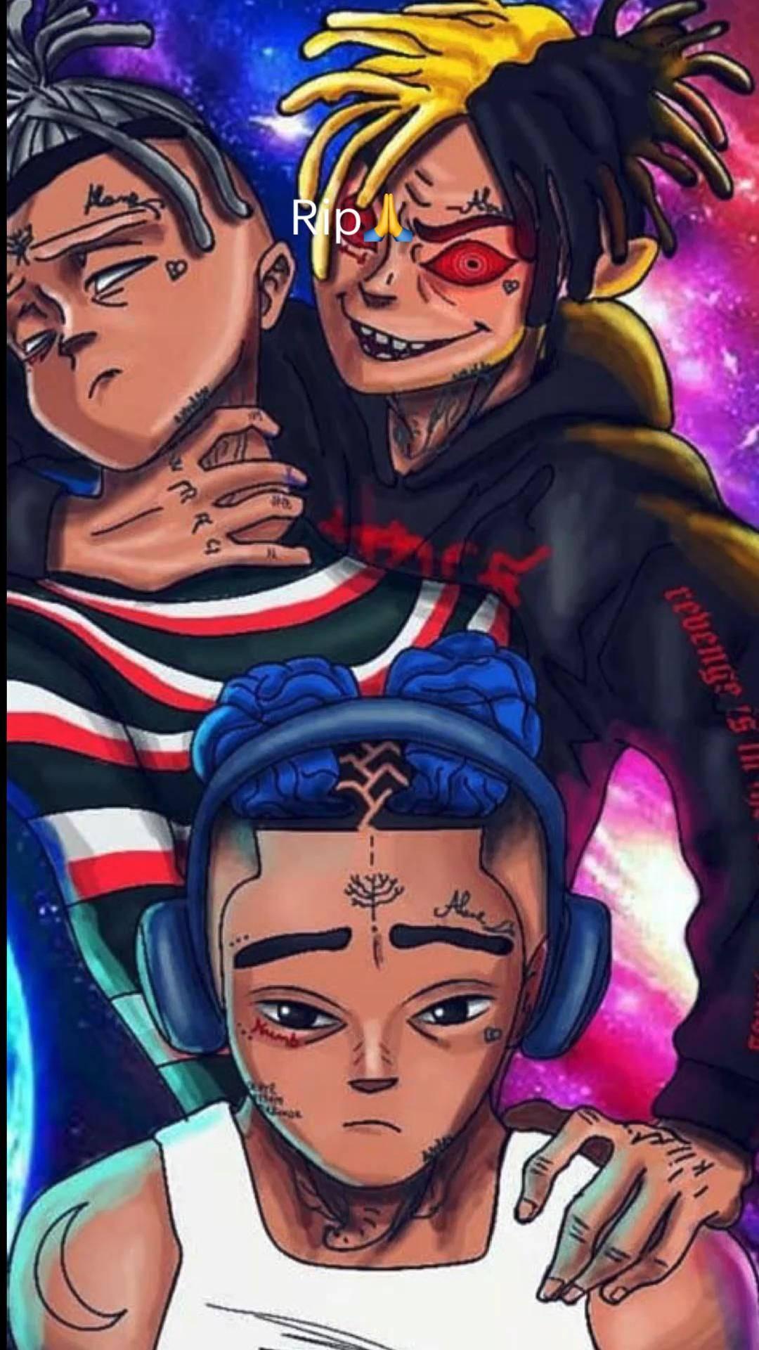 Three Identities Of Cool Xxxtentacion — 1080x1920 wallpaper
