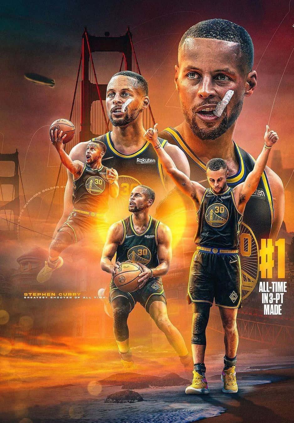 Three-time NBA Champion Stephen Curry — 938x1350 wallpaper