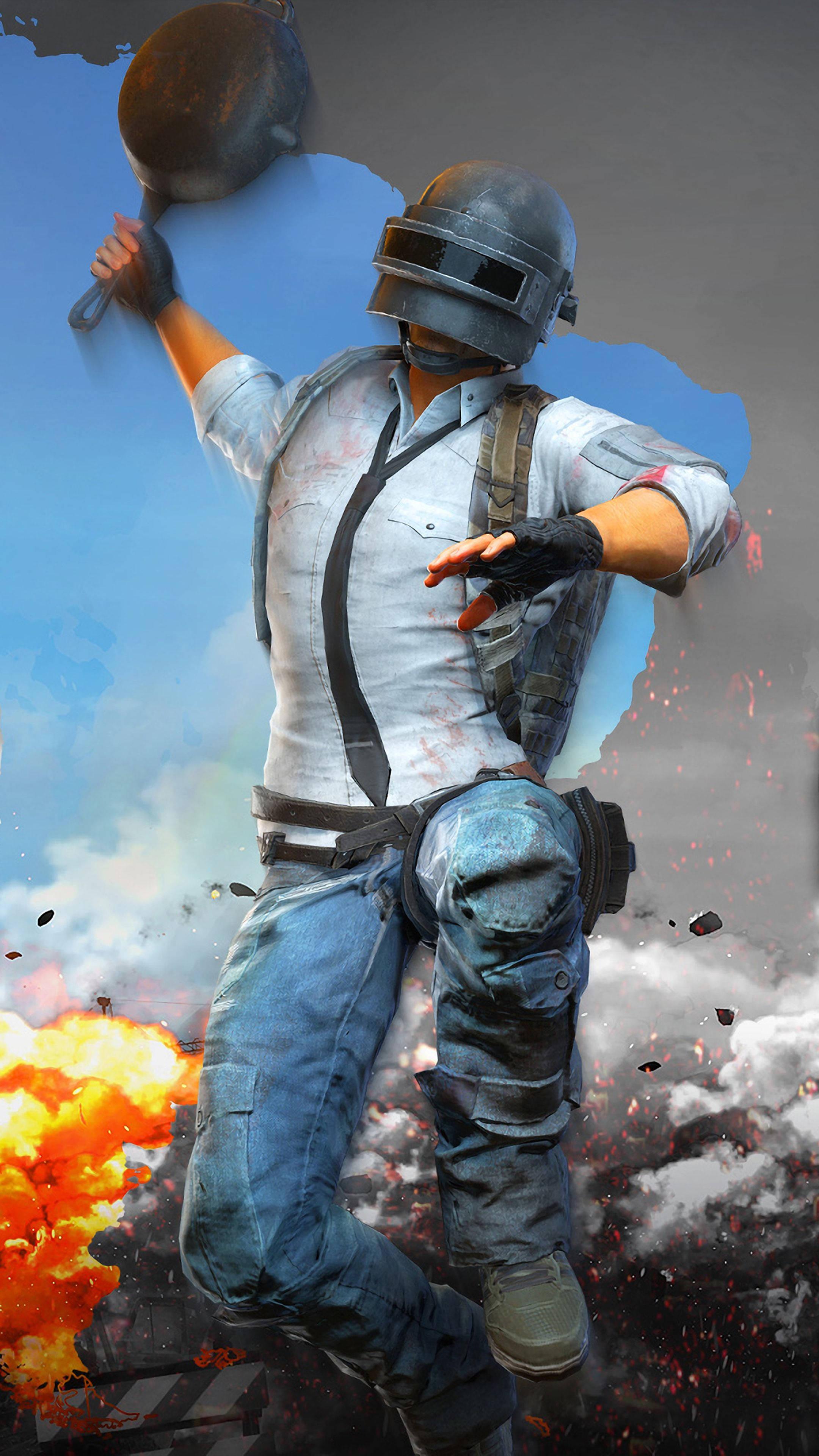 Thrilling PUBG Action in High Definition — 2160x3840 wallpaper