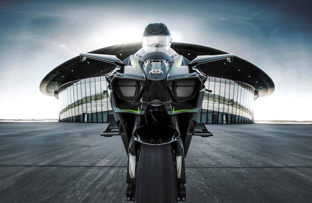 Thrilling Ride on the Kawasaki H2R — 1200x781 wallpaper