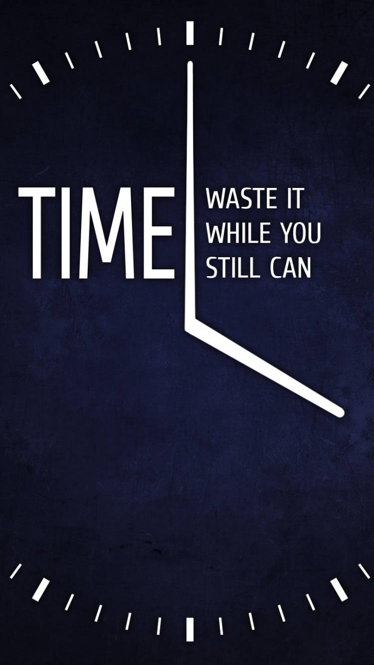 Time Clock Motivational Mobile — 750x1334 wallpaper