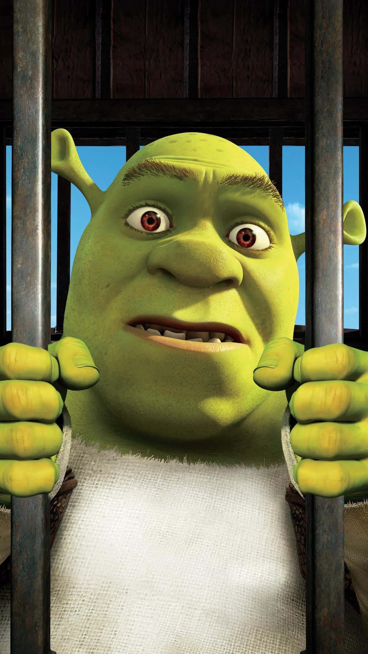 Time for a Fun Shrek Dance! — 1276x2270 wallpaper