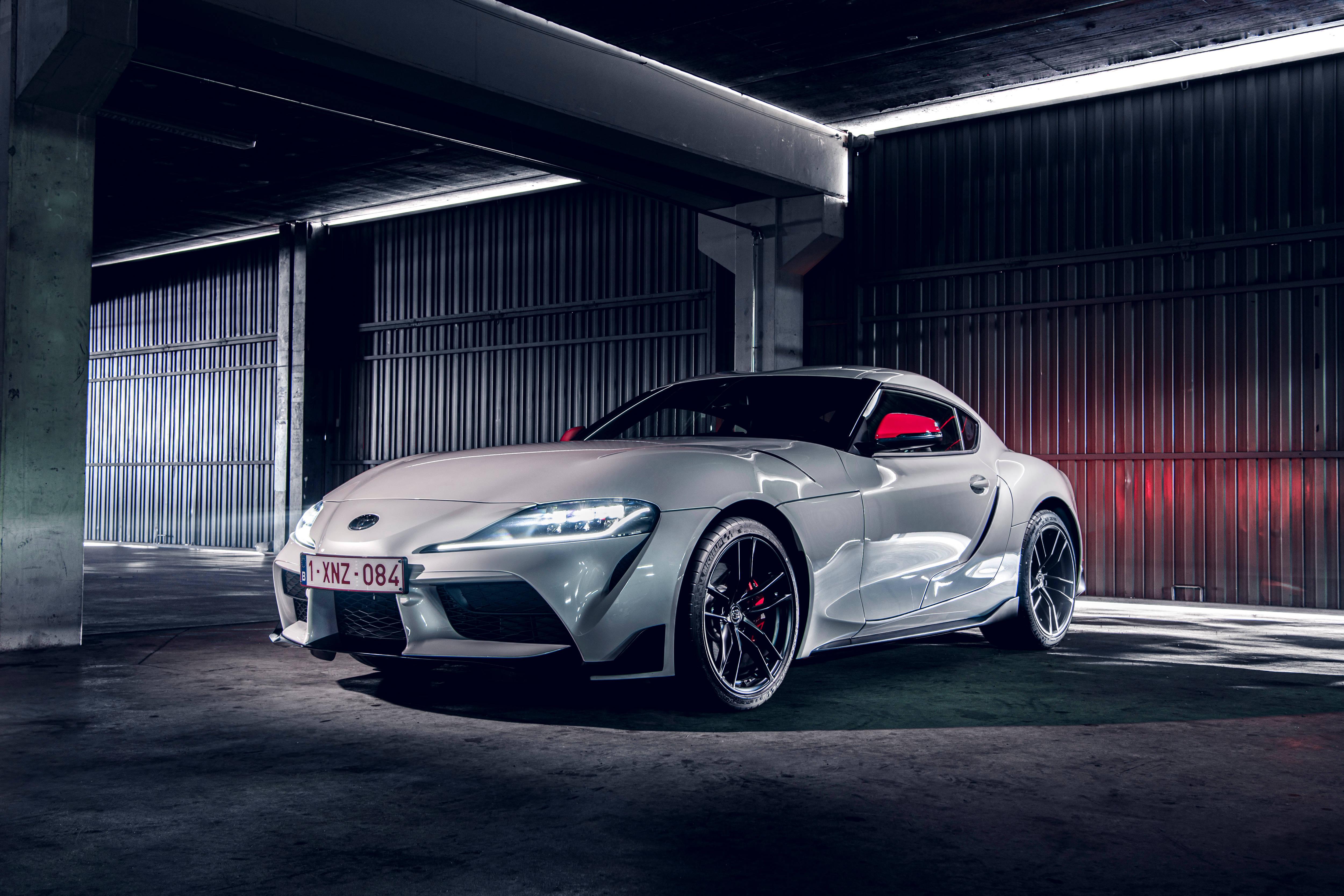 Titanium White Toyota Supra Car — 5000x3334 wallpaper