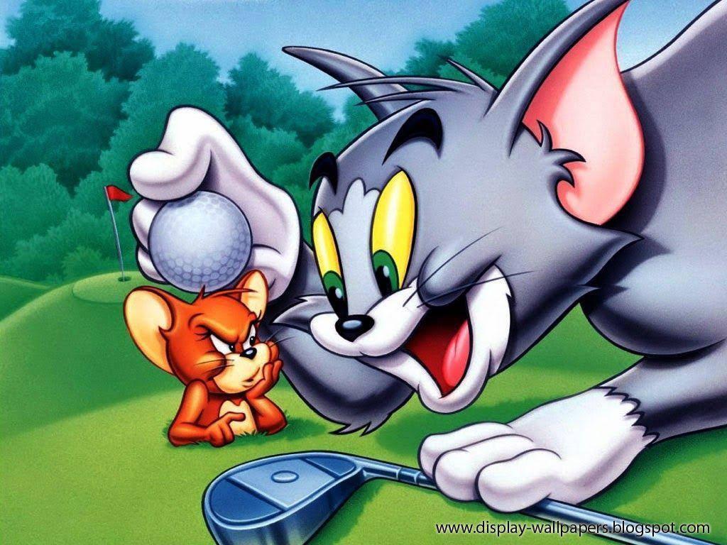 Tom And Jerry Cartoon Golf Scene — 1024x768 wallpaper